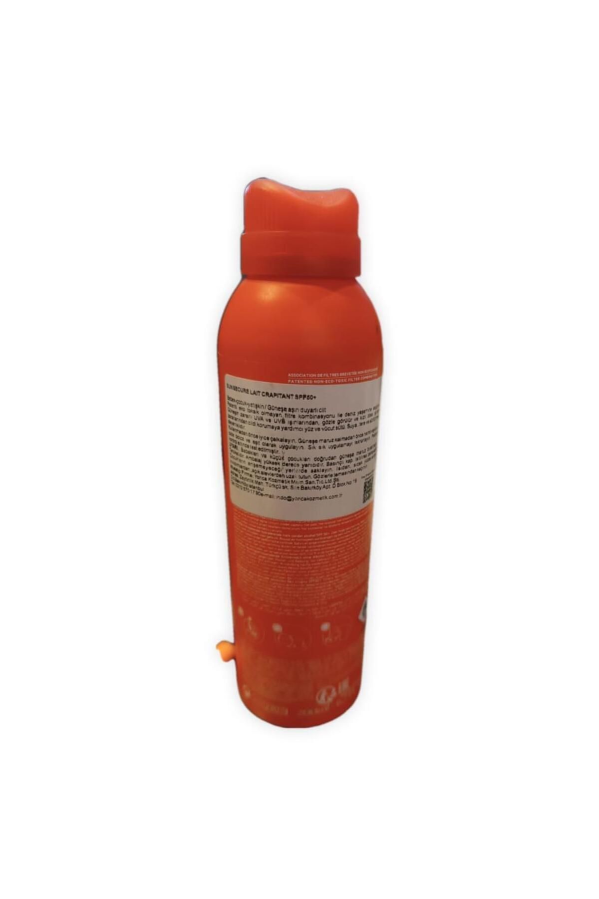 SUN SECURE LAIT CREPITANT SPF50+ Çıtırdayan Güneş Koruyucu Yüz ve Vücut Sütü — SUNCREP200ML — تصویر 2 از 2