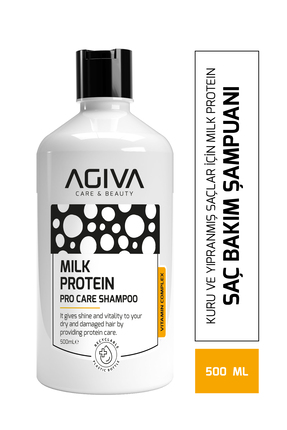 Agiva Care&Beauty Milk Protein Kuru ve Yıpranmış Saçlar İçin Amino Complex İç...