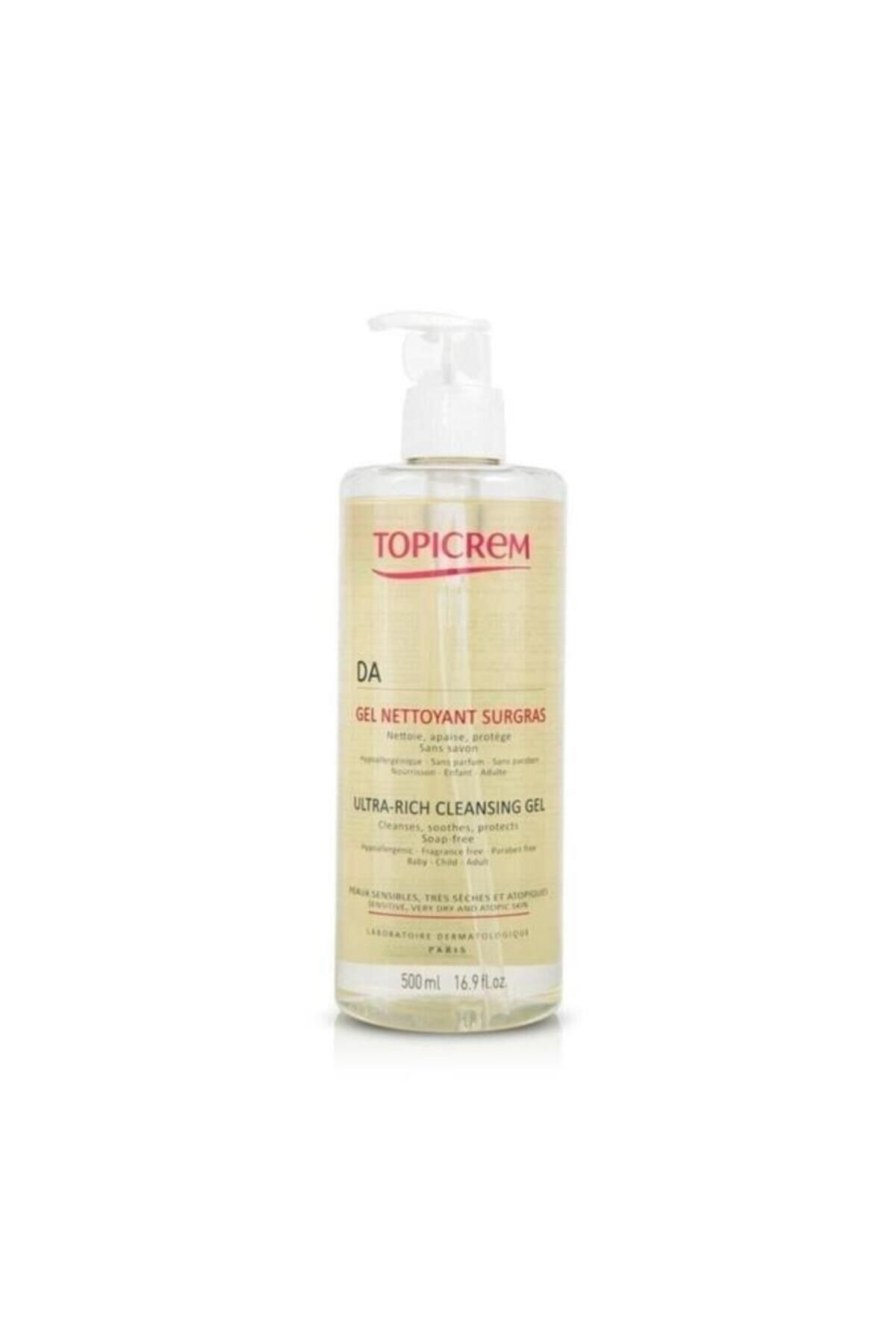 Topicrem Ad Ultra Rich Cleansing Gel Face And Body 500ml — 3700281702835