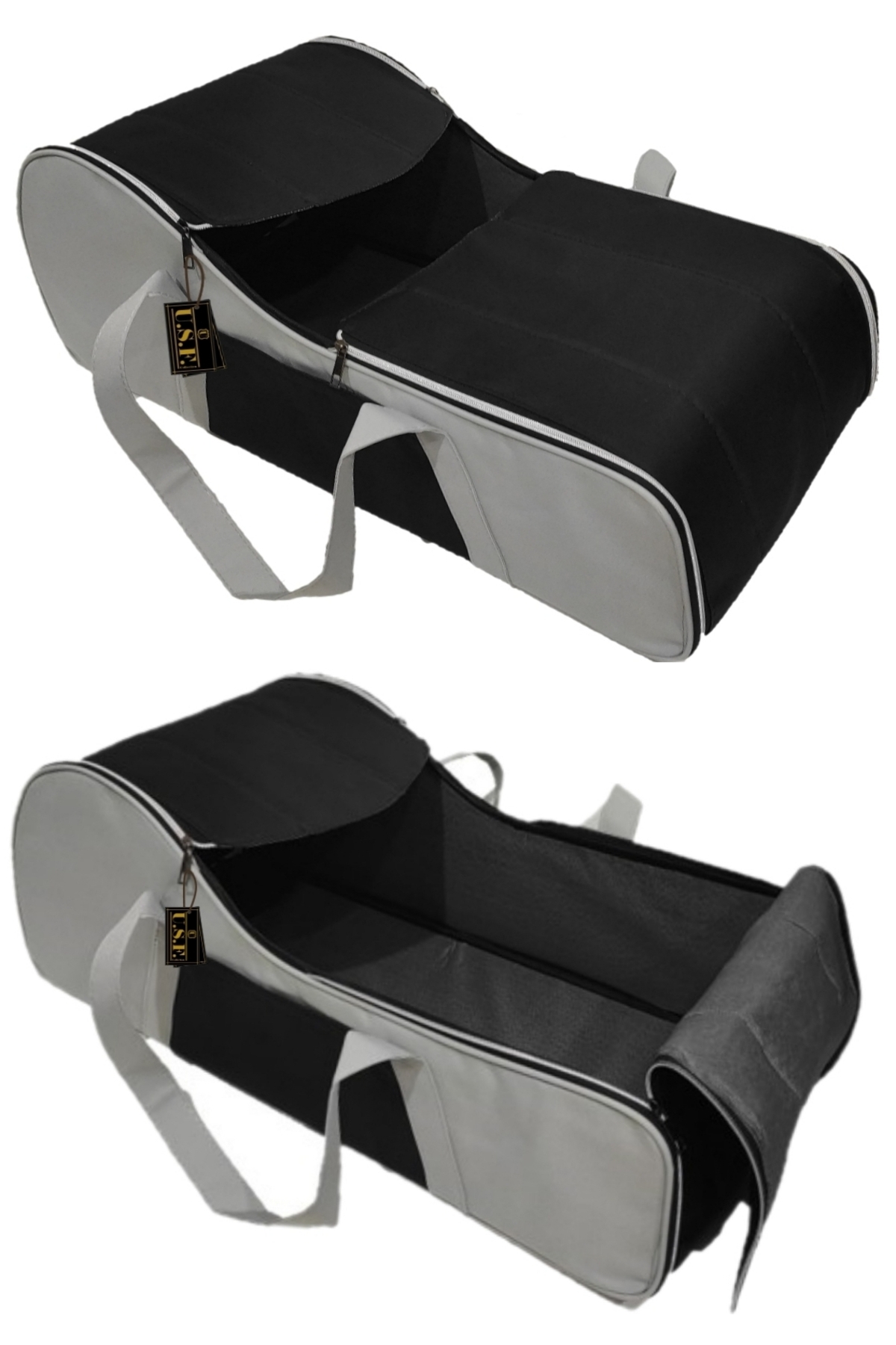 USF Portbebe Ana Kucağı Puset Bebek Taşıma (sıvı Ve Rüzgar Geçirmez) Siyah Füme fotoğrafı 4 (önizleme)