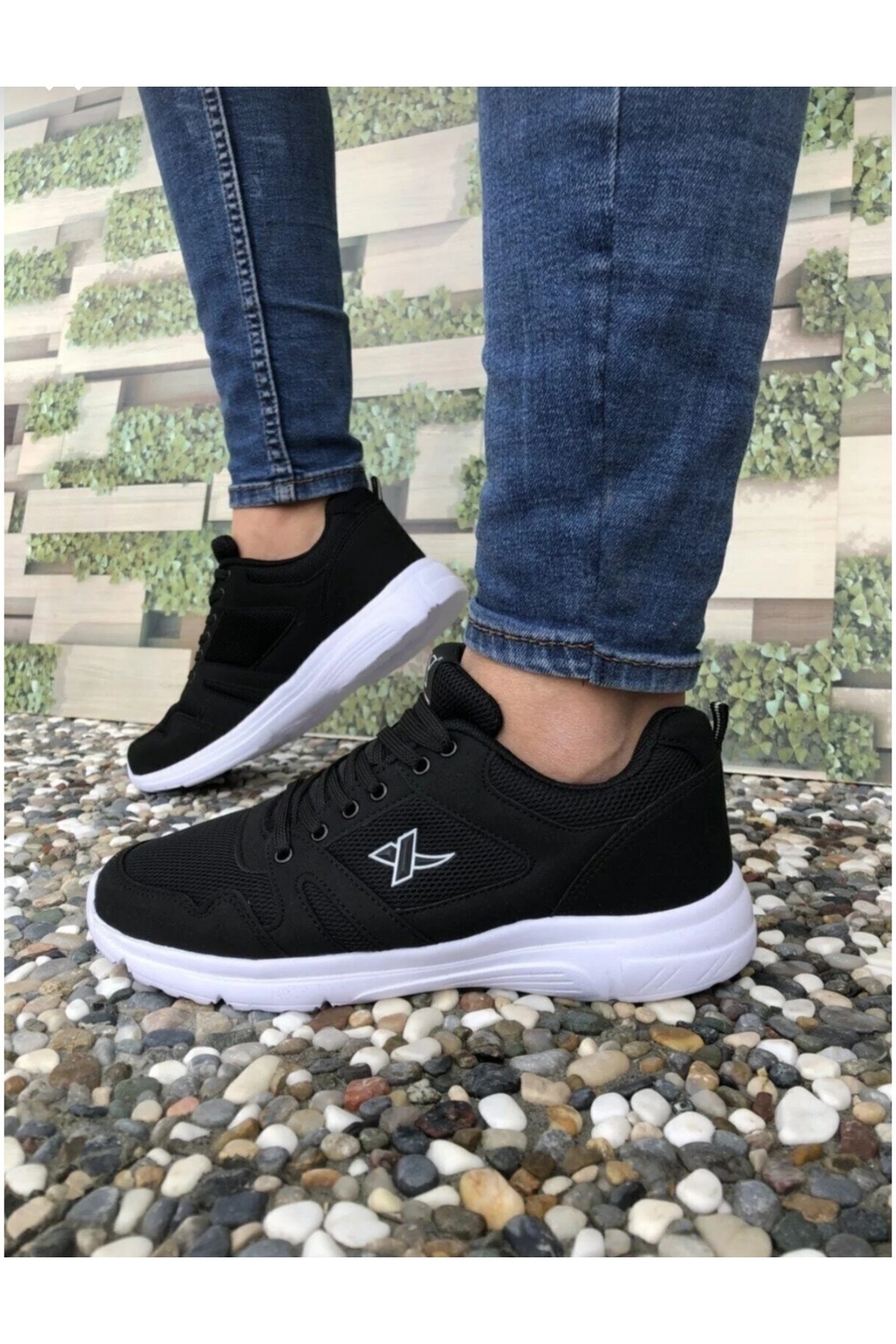 XStep Yeni Sezon X Step Siyah Beyaz Spor Ayakkabı görsel 2