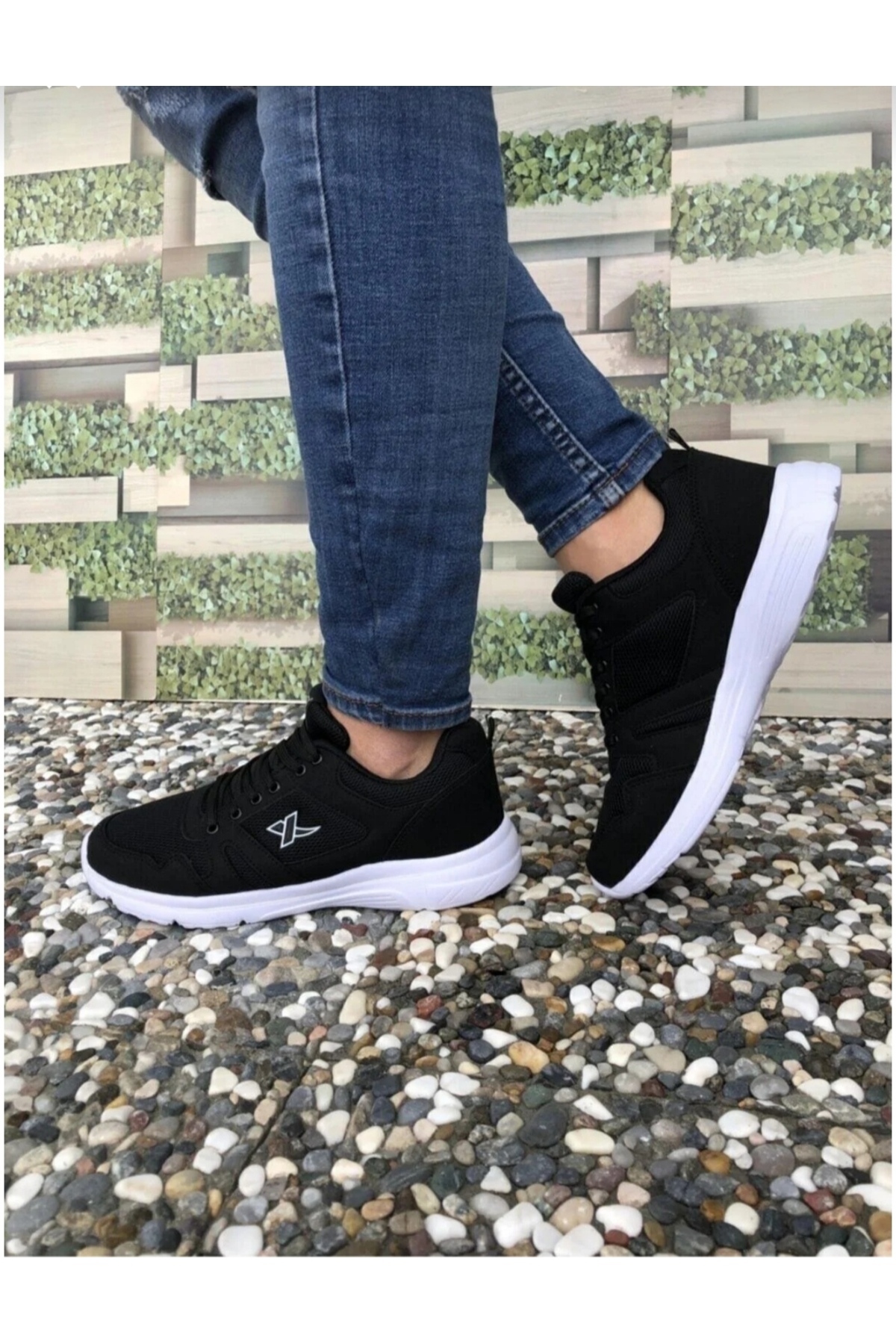 XStep Yeni Sezon X Step Siyah Beyaz Spor Ayakkabı görsel 3