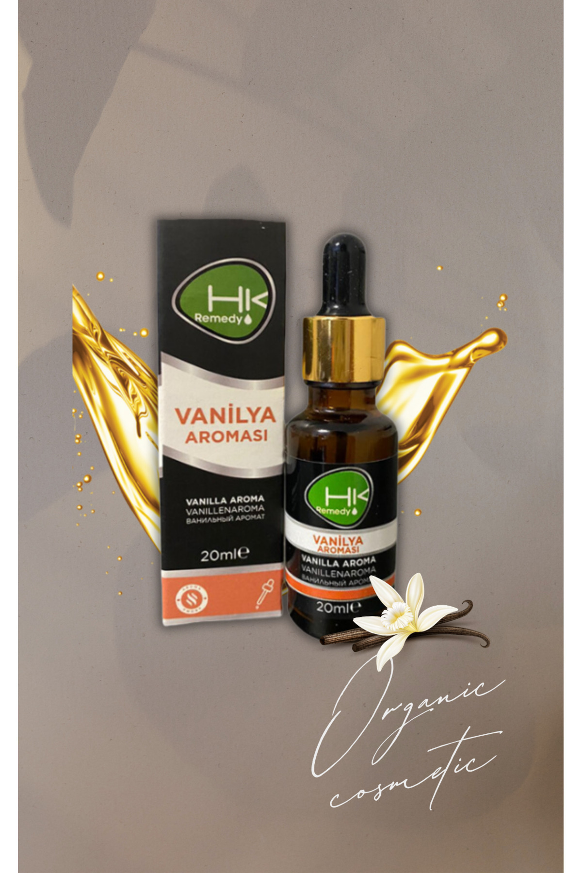 HK REMEDY VANİLYA YAĞI 20ML