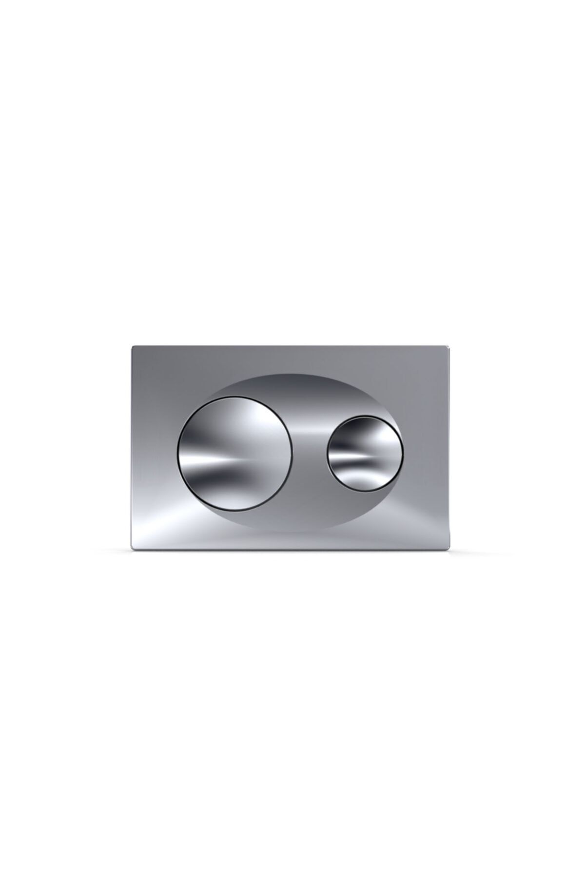 Eca Serel Gömme Rezervuar Kumanda Paneli P400120 Parlak Krom Panel (metal Kaplama)