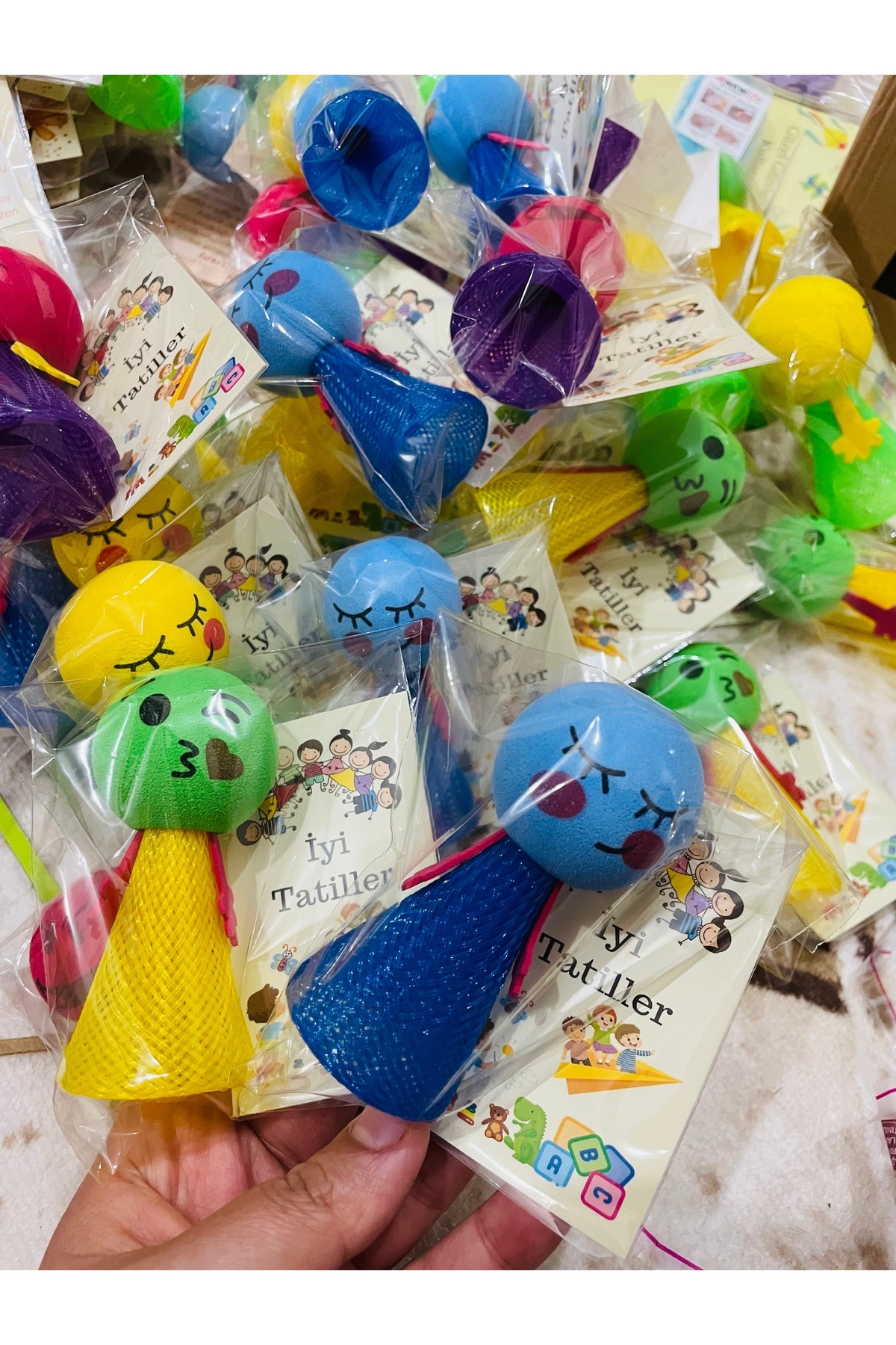 GÜLAKSESUAR 5’li Zıplayan Kafa Karne Hediyesi