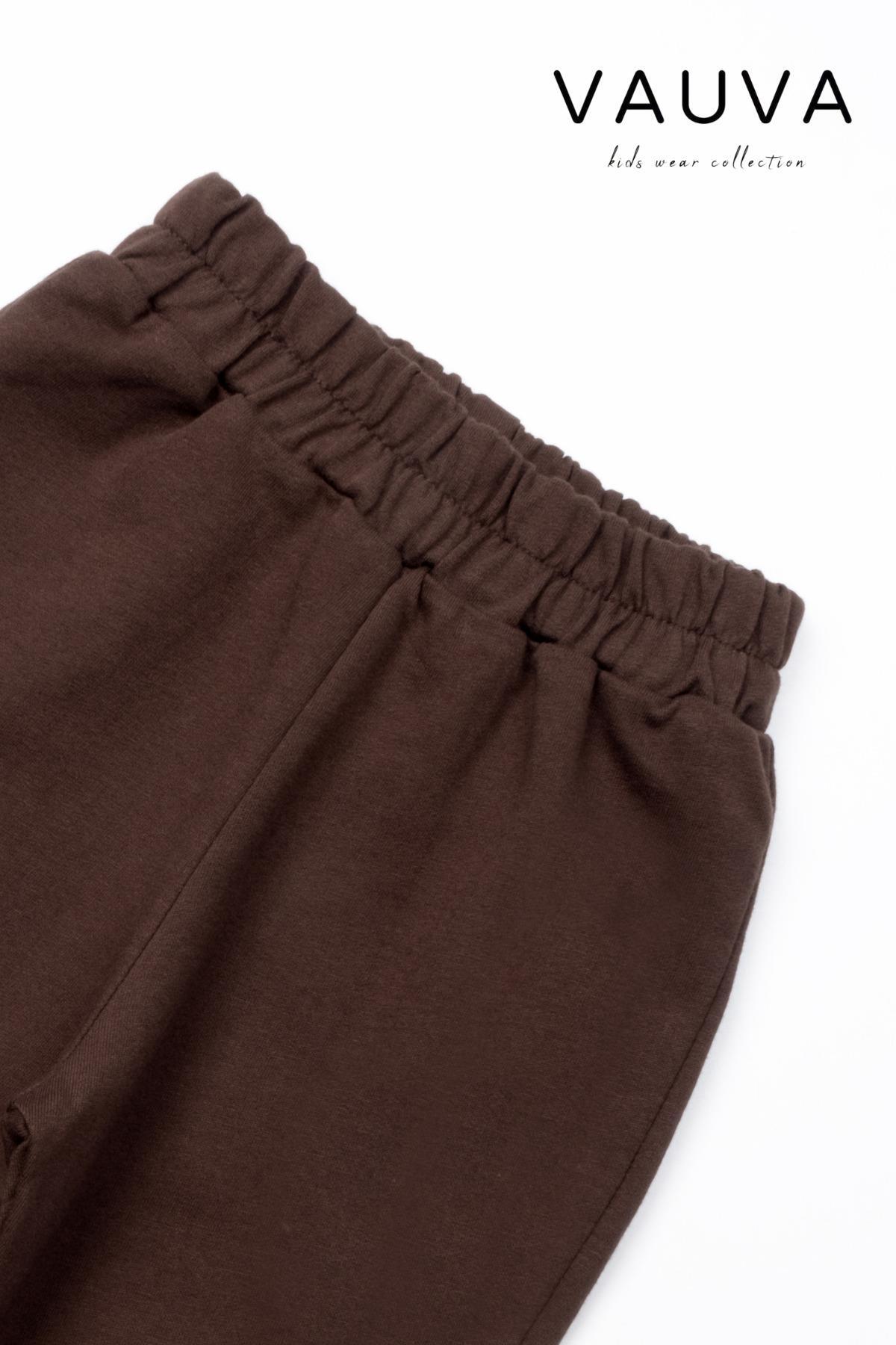 Vauva Çocuk Takım Kız Erkek Bebek Çocuk Uzun Kollu Çizgili Mevsimlik Takım fotoğrafı 4 (önizleme)