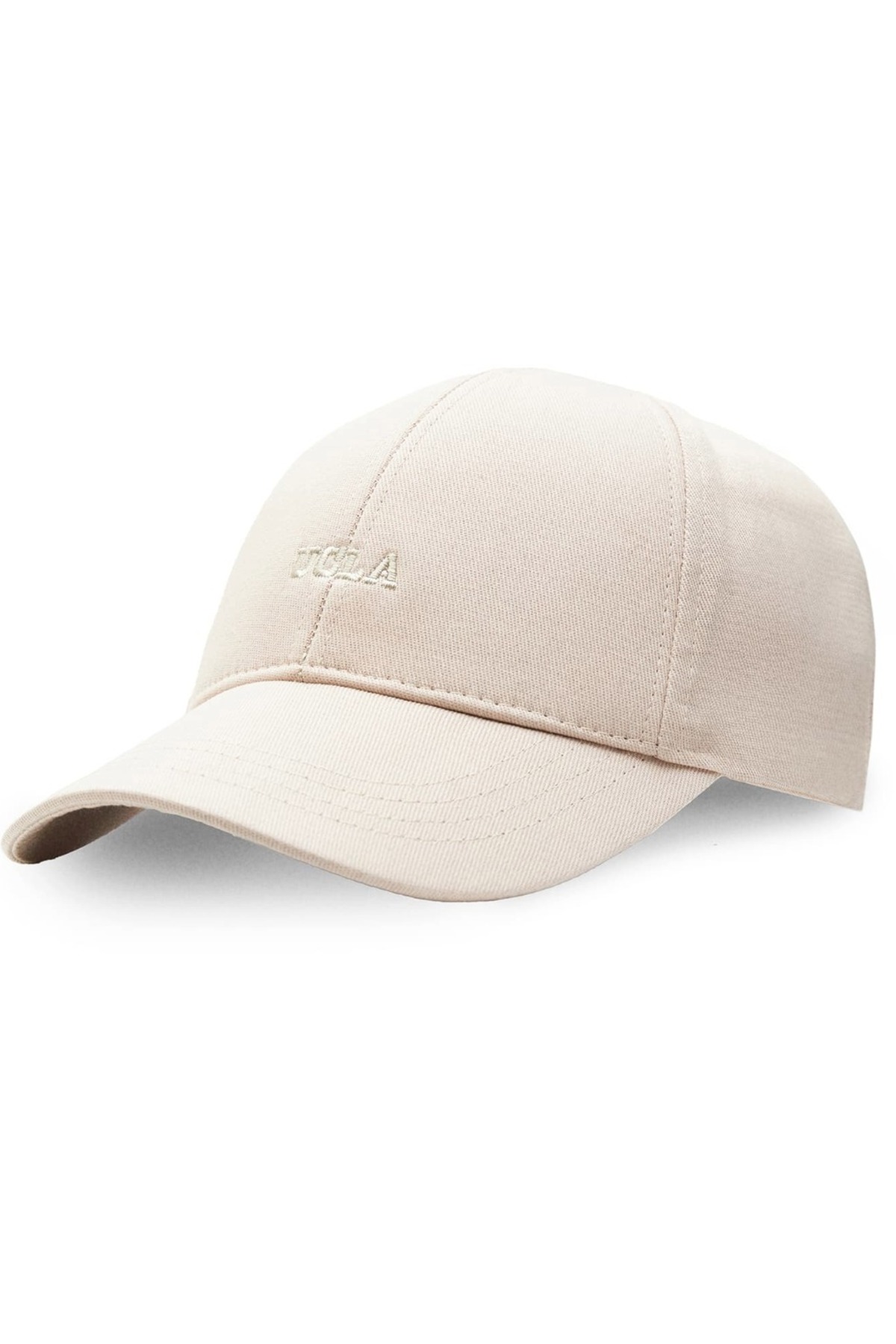 UCLA ARGENTO Bej Baseball Cap Nakışlı Unisex Şapka görsel 3