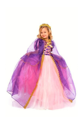 Kostümix Rapunzel Kız Çocuk Kostümü