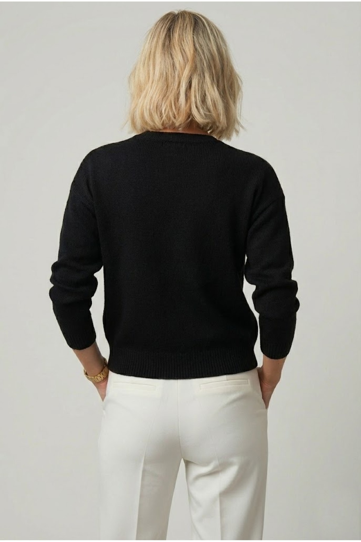 Modayase  Kadın Triko Hırka - Görsel 5