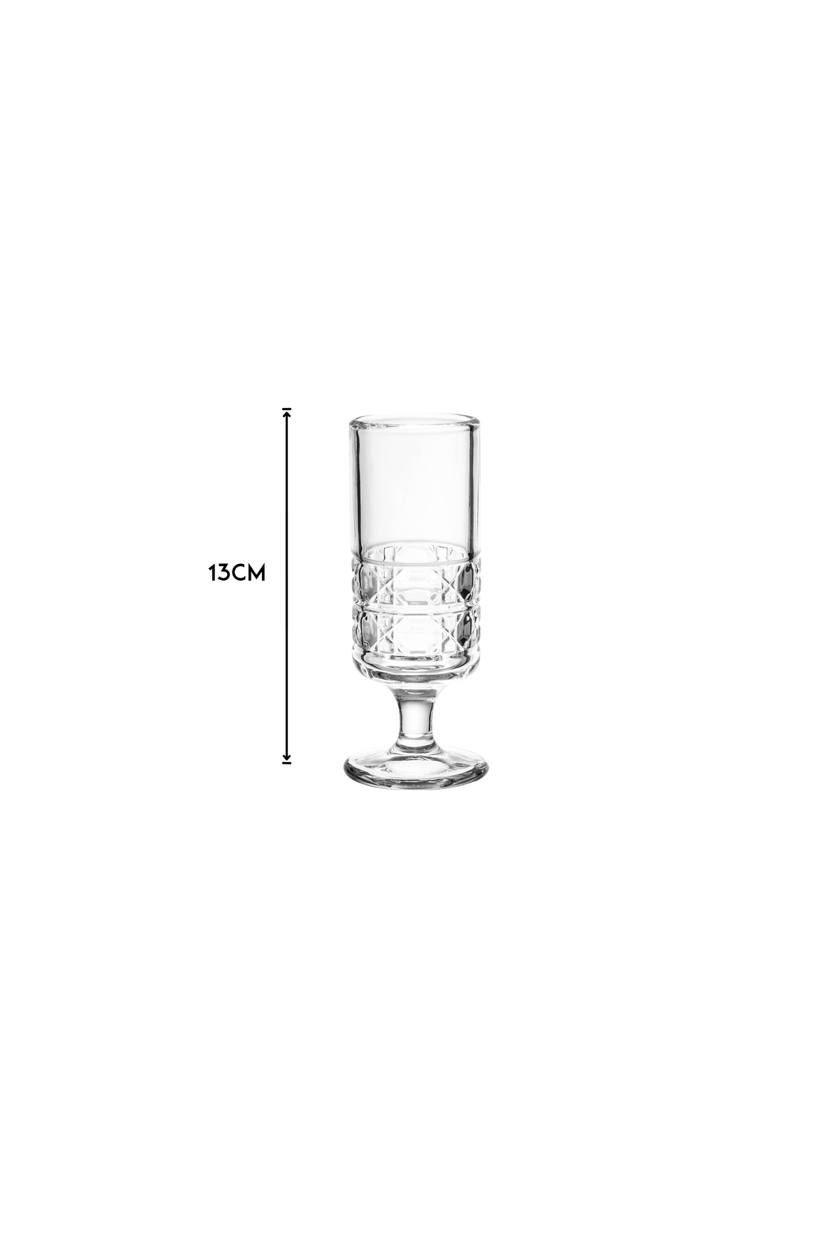 كاسات عصير ترحيبي ميني زجاج 95 مل 6 قطعة Drink is...