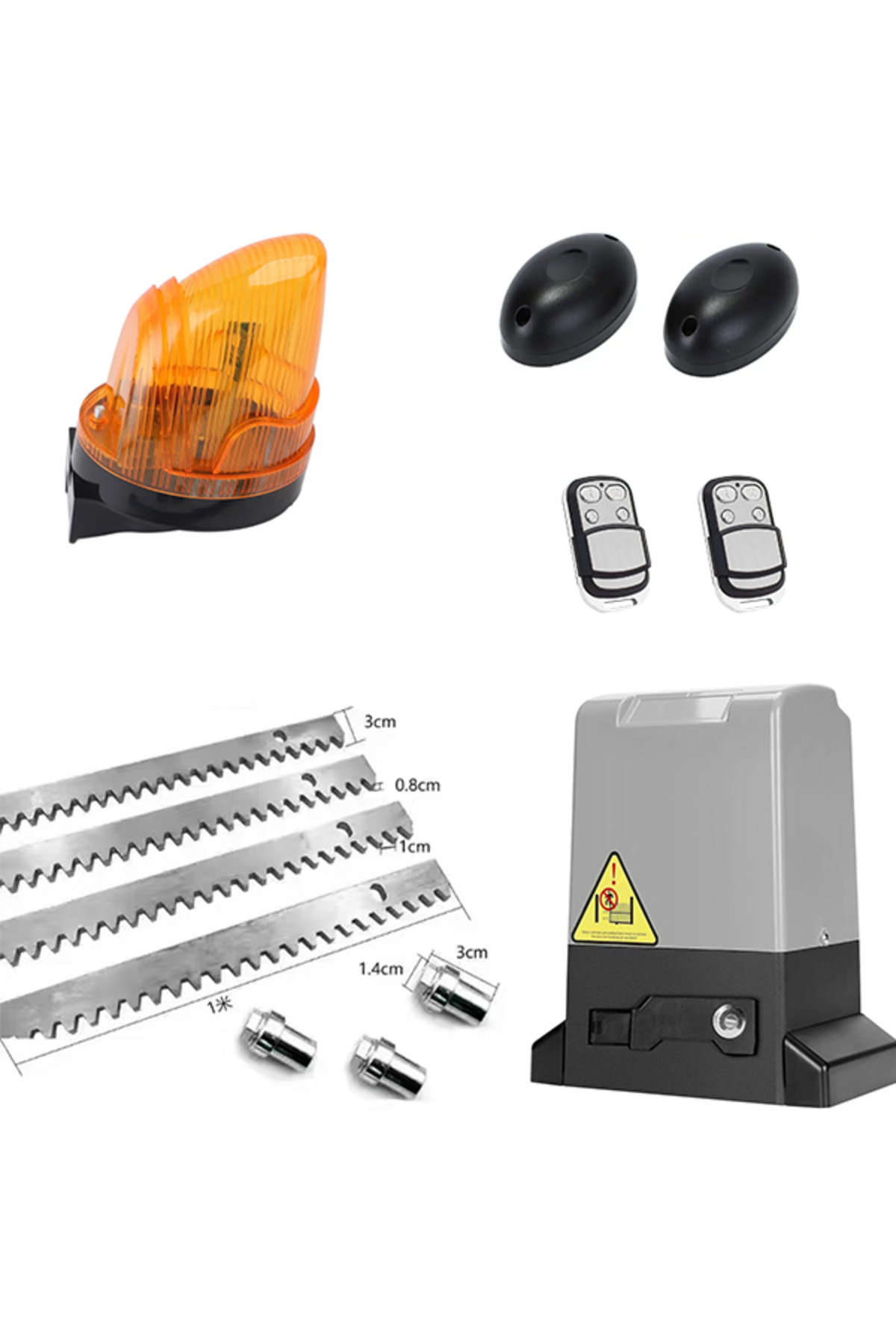 Smack Bio 800 KG Yana Kayar Kapı Motor Seti - Bahçe Kapısı, Garaj Kapısı