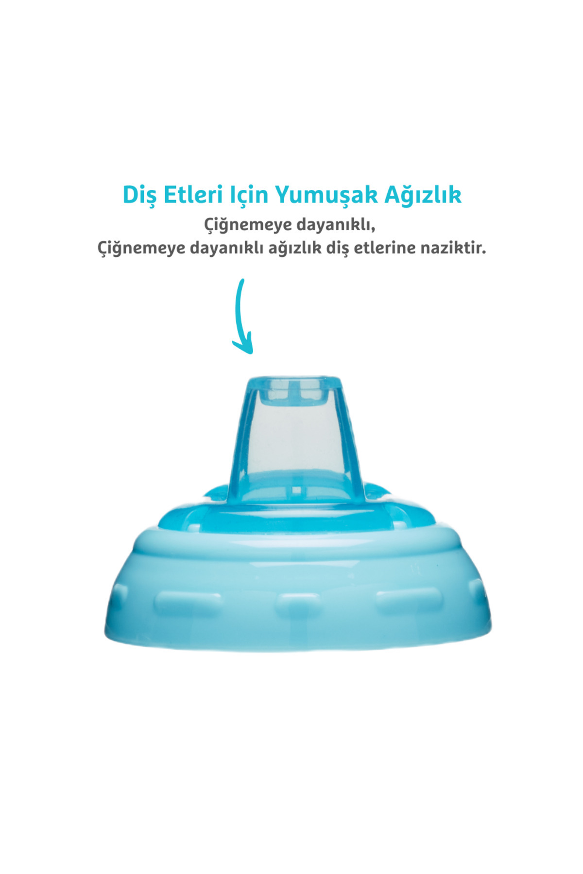 Munchkin Might Alıştırma Bardağı, 296ml,9ay+ 1 Adet,MAVİ fotoğrafı 3 (önizleme)