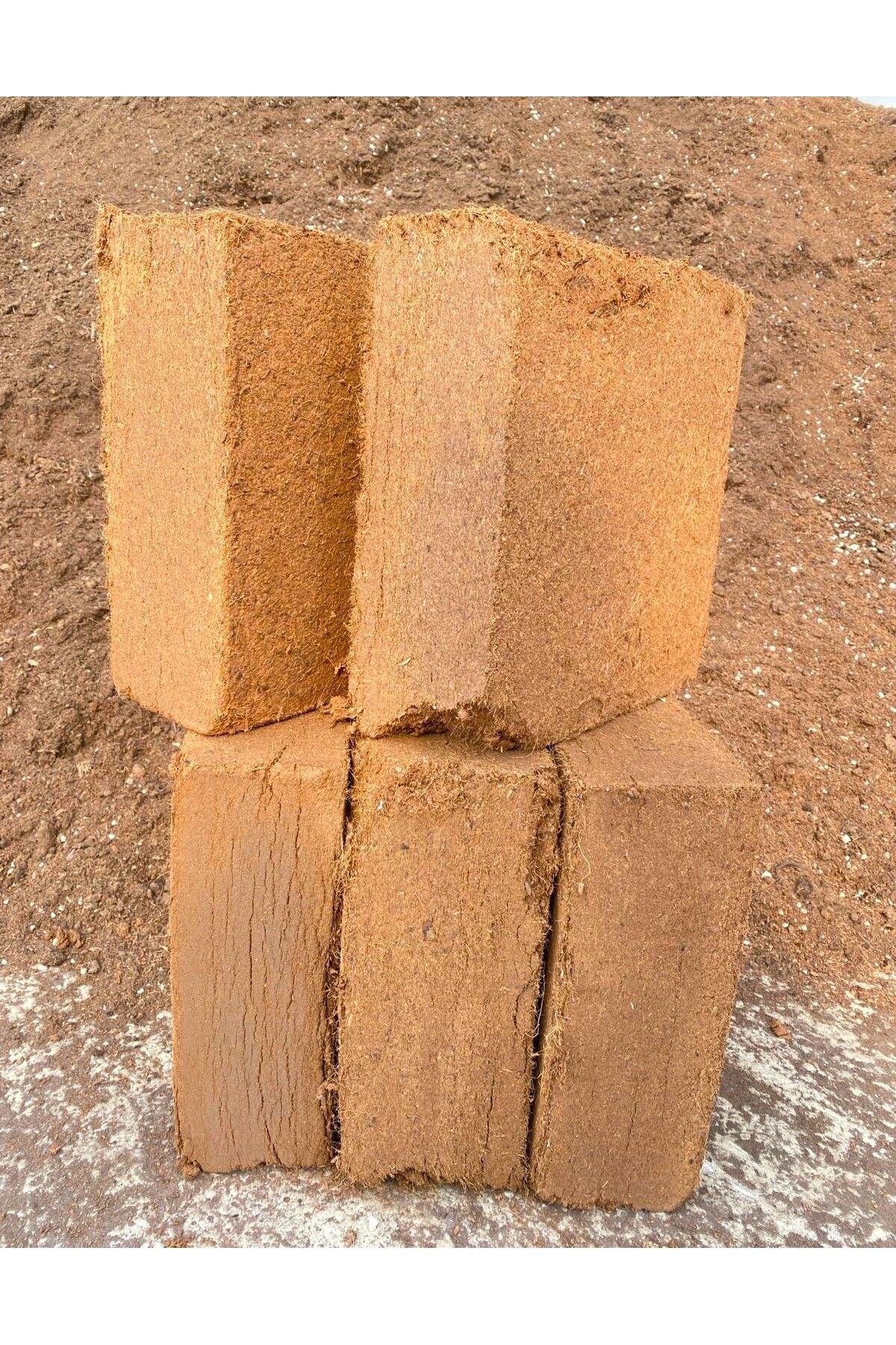 5 Pieces 300 - 325 Liters Compressed Coconut Peat - Block Imported Organic Cocopeat Kokopit
