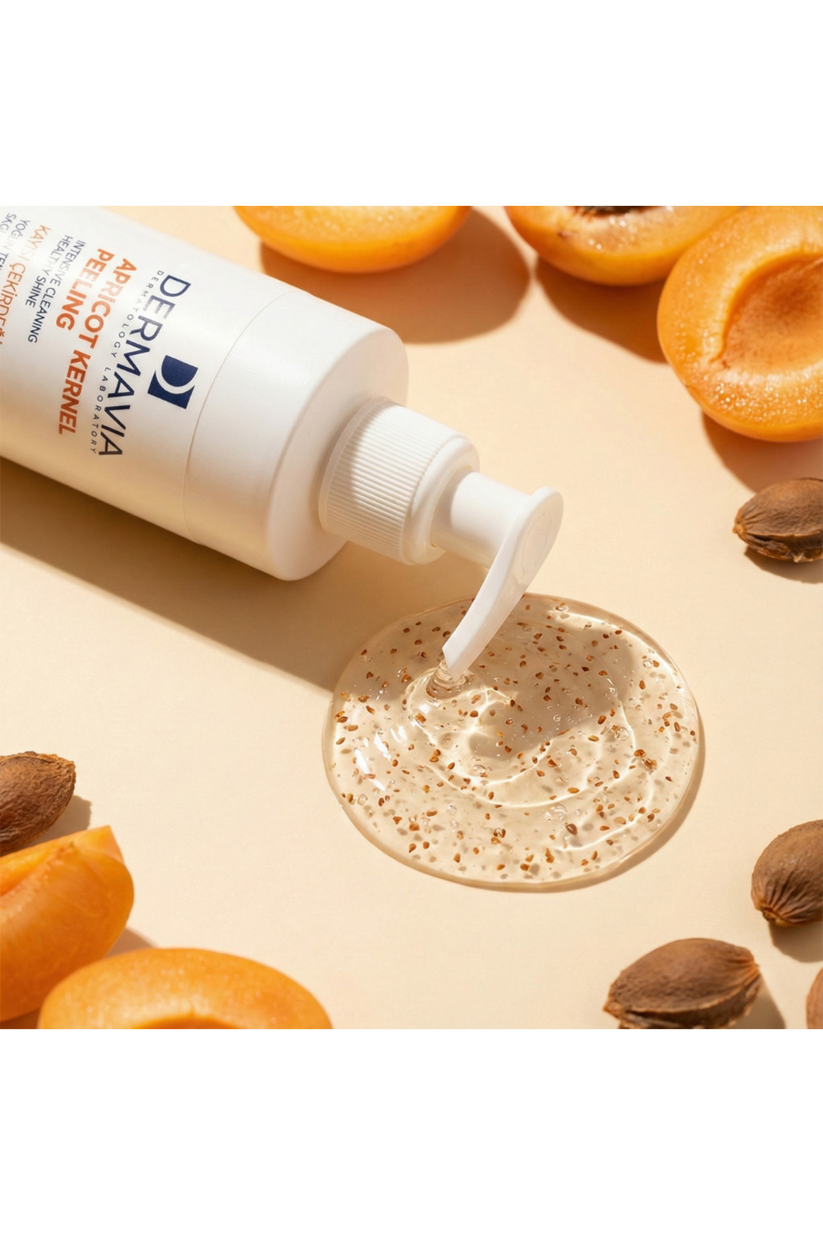 Kayısı Çekirdeği Peeling 150ml - Epilasyon Sonrası Batık ve Çilek Bacak Karşıtı Vücut Peelingi — TYCNDSYOJN168728183283888 — تصویر 3 از 5