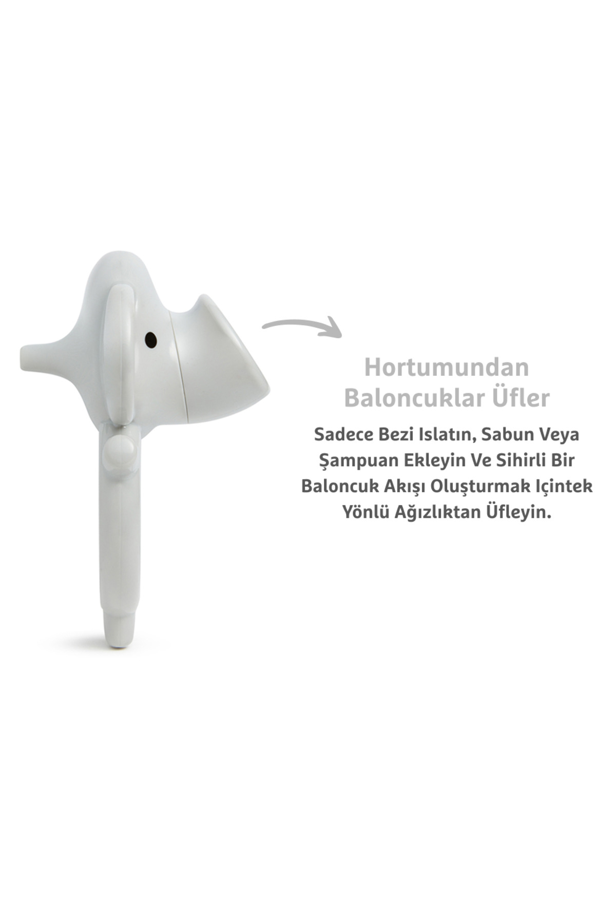 Munchkin Sevimli Banyo Dostu Fil Fıskiye Oyuncak 36ay fotoğrafı 2 (önizleme)