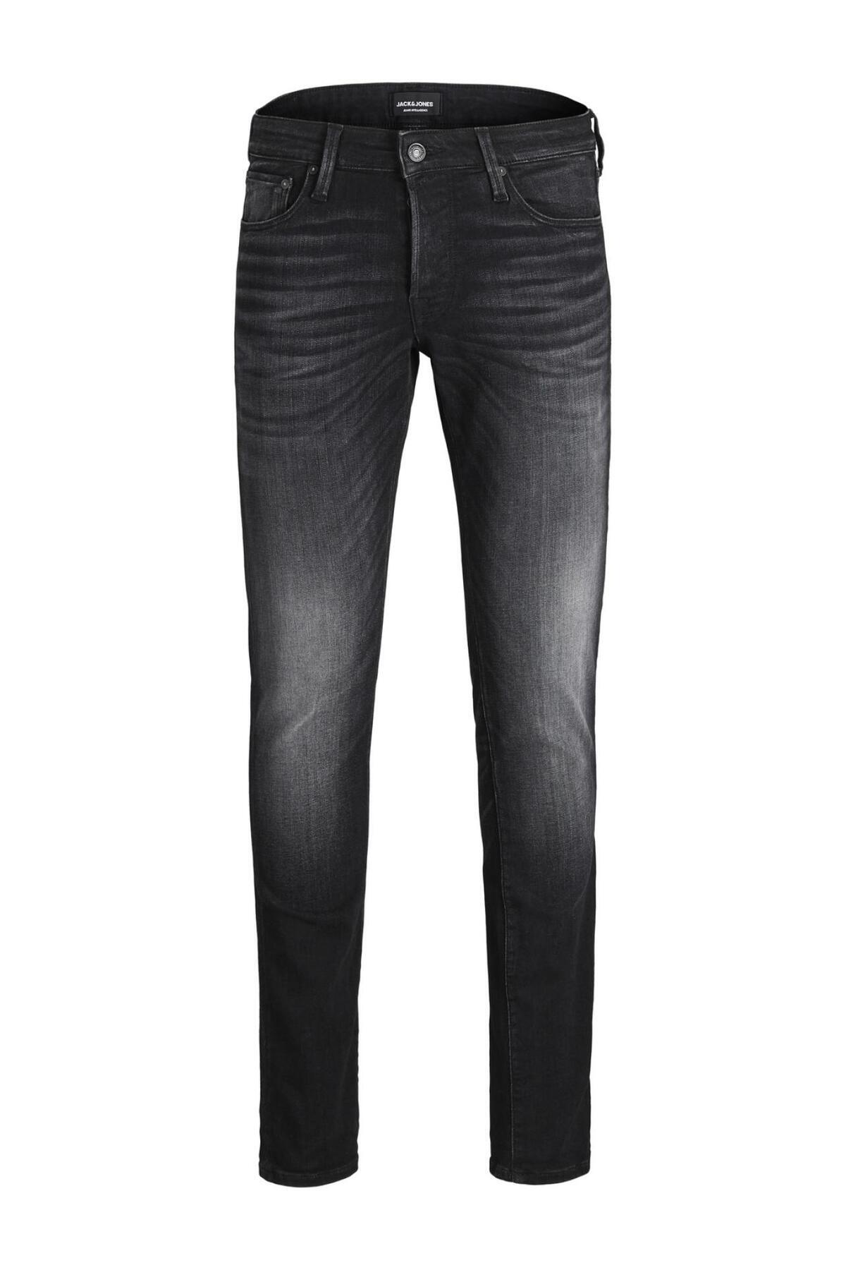 شلوار جین مردانه راسته فاق نرمال | جک اند جونز Jack & Jones 12162430 - تصویر 5