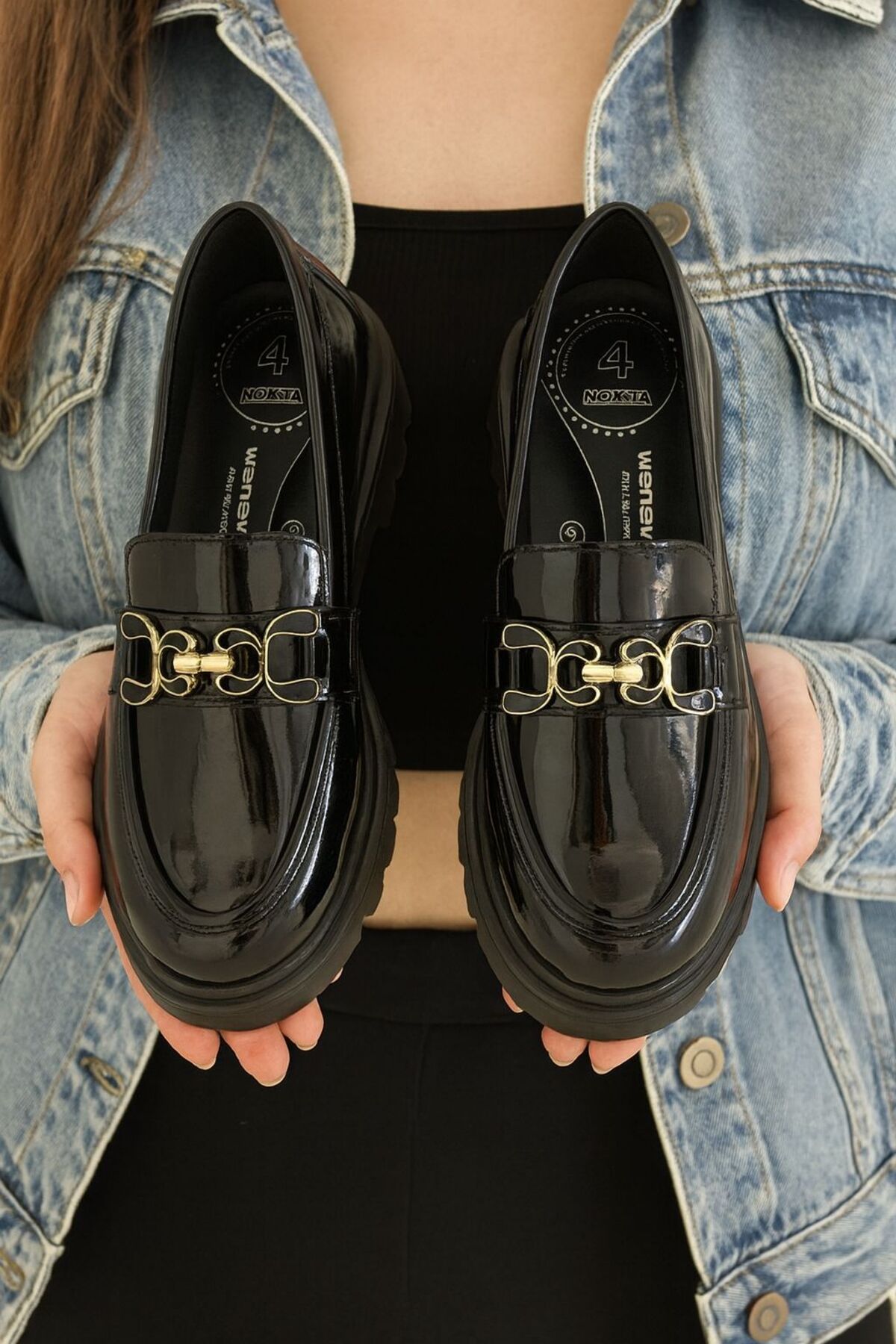 Platana  Ortopedik Rugan Loafer Kadın Ayakkabı - Görsel 3