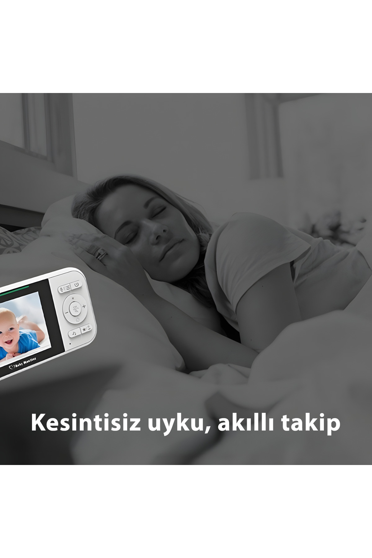 Cepini 218 Akıllı Bebek Kamerası, Bebek Telsizi Gerçek Zamanlı Uzaktan Izleme, Gece Görüş Fonksiyonu fotoğrafı 5 (önizleme)