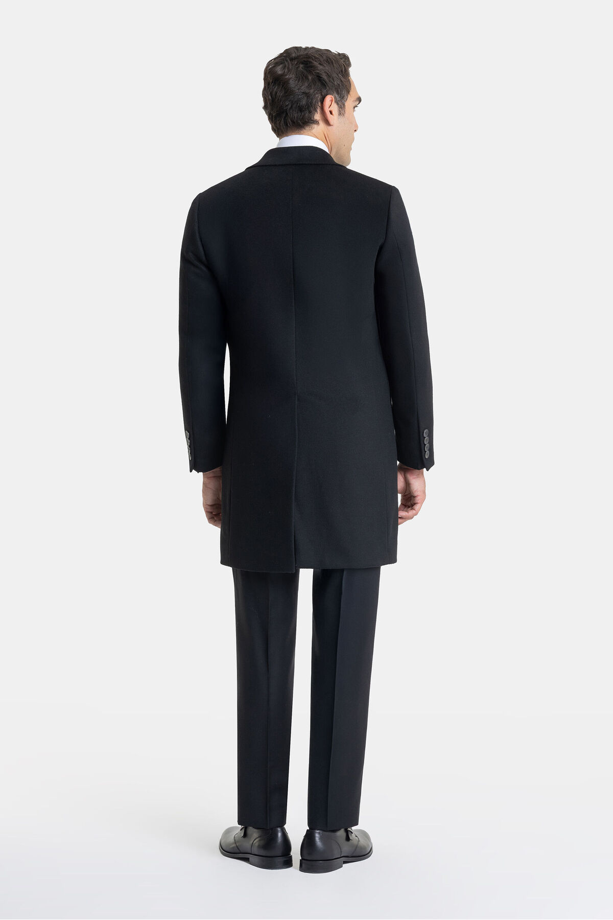 W Collection Siyah Palto görsel 6