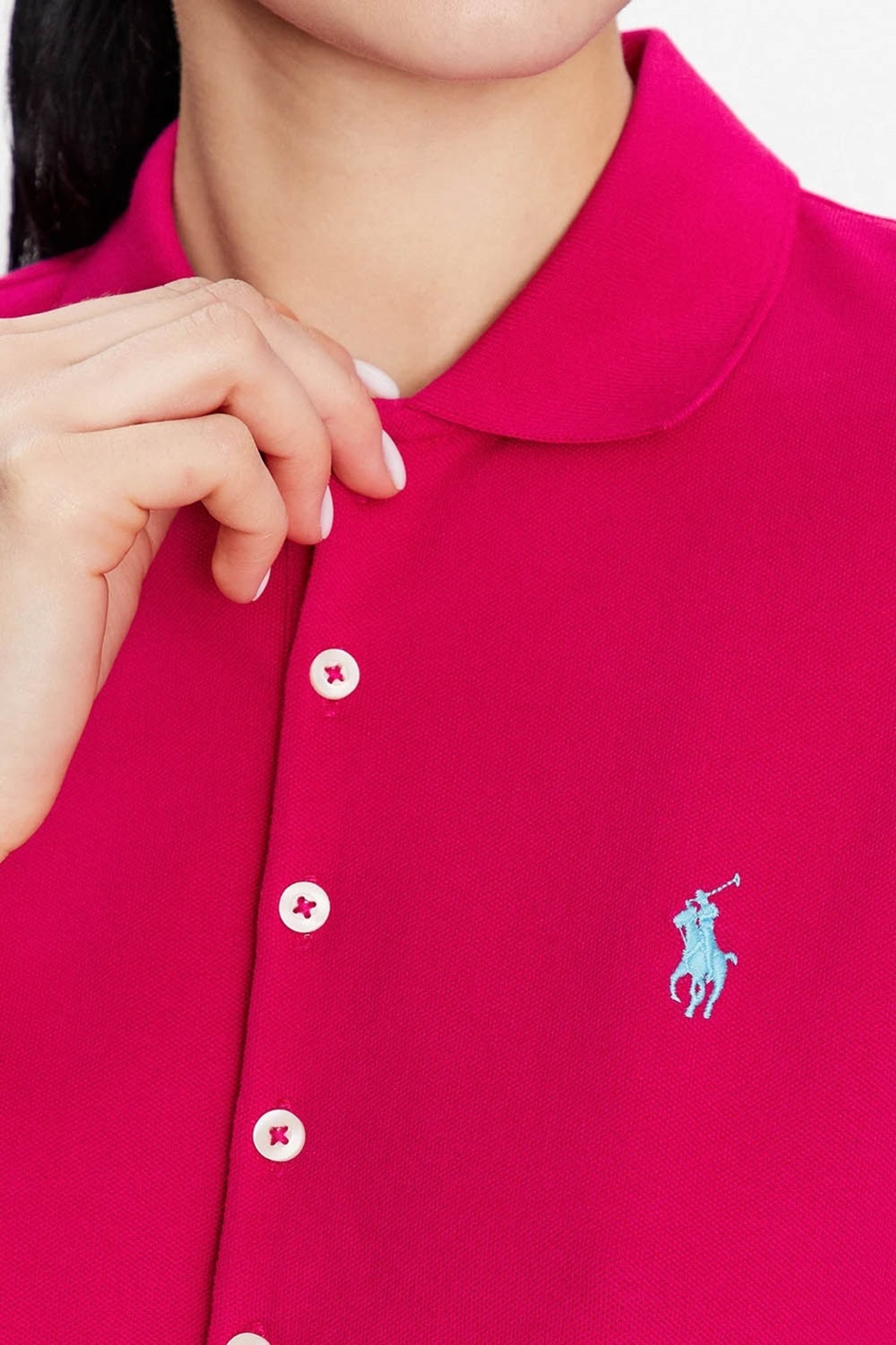 پولوشرت زنانه یقه پلو | پولو رالف لورن Polo Ralph Lauren 211870245034 VN - تصویر 3