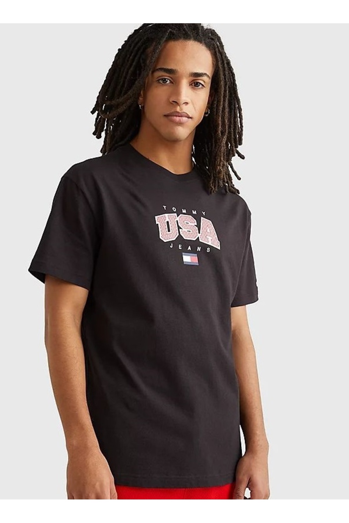 تامی هیلفیگر تی‌شرت مردانه DM0DM16406-BDS