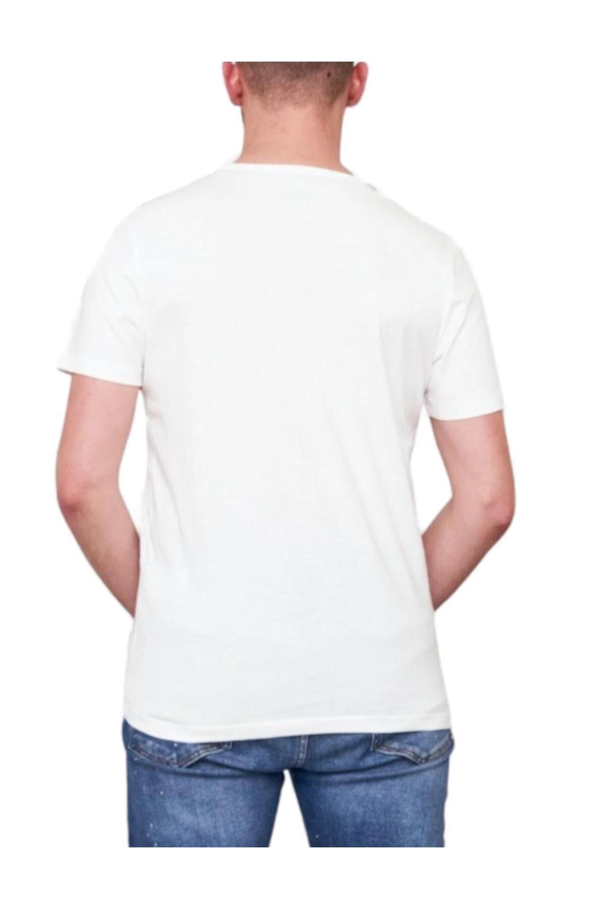 تیشرت مردانه طرح دار آستین کوتاه | جک اند جونز Jack & Jones 12198774-DANCER - تصویر 2