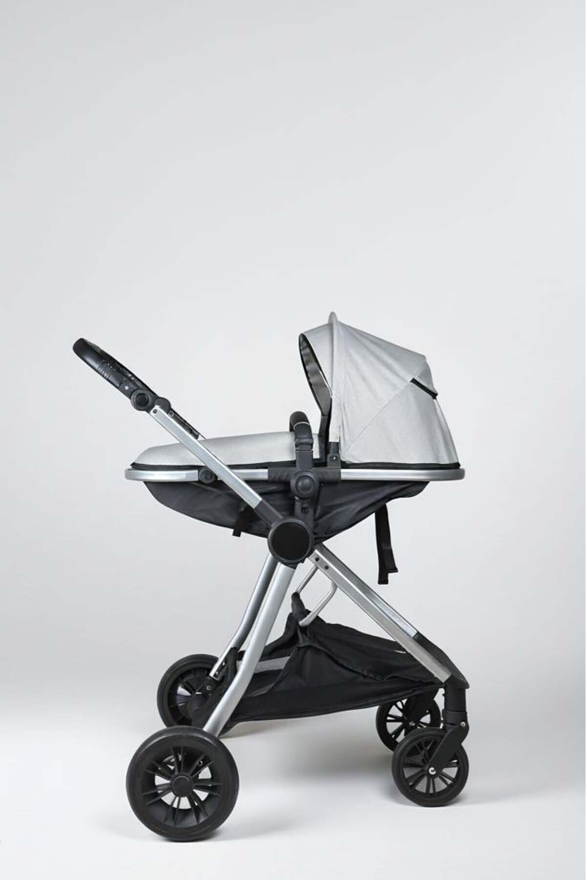 Baby Home 1010 Qool Çift Yönlü 6 In 1 Travel Sistem Bebek Arabası fotoğrafı 3 (önizleme)