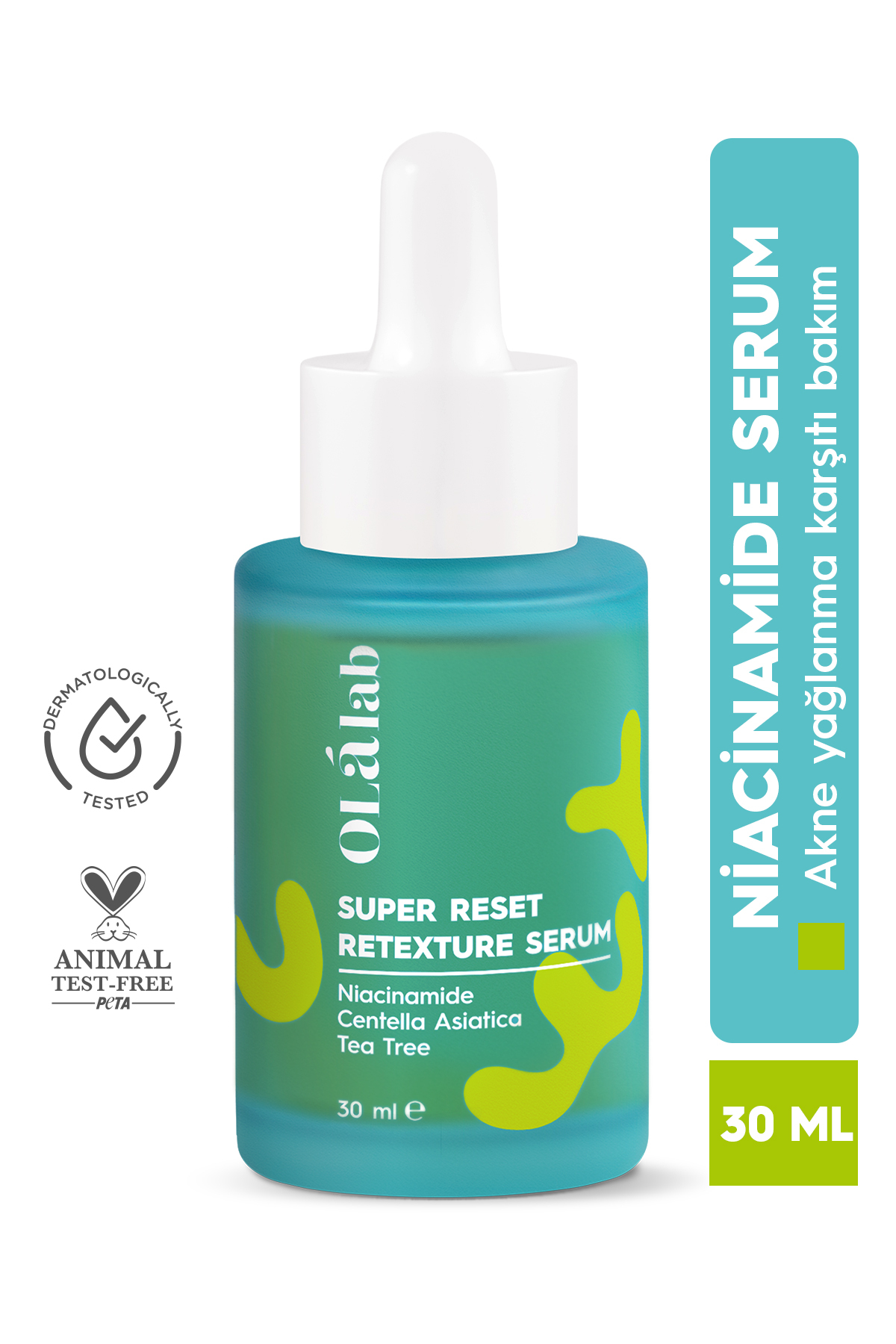 das Regular Akne Ve Siyah Nokta Karşıtı Gözenek Sıkılaştırıcı Niacinamide Cilt Serumu 30ml — TYCE9FA03E325AD7ACF3E0C00