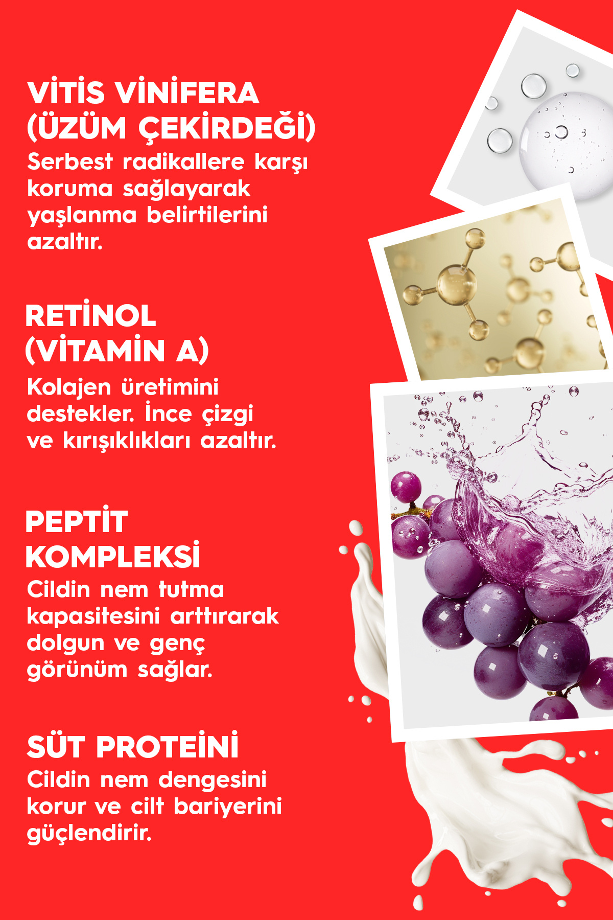Olalab Yaşlanma Karşıtı Onarıcı Cilt Yenileyici Retinol Peptit Cilt Serumu 30 Ml — Youth Serum — تصویر 3 از 5