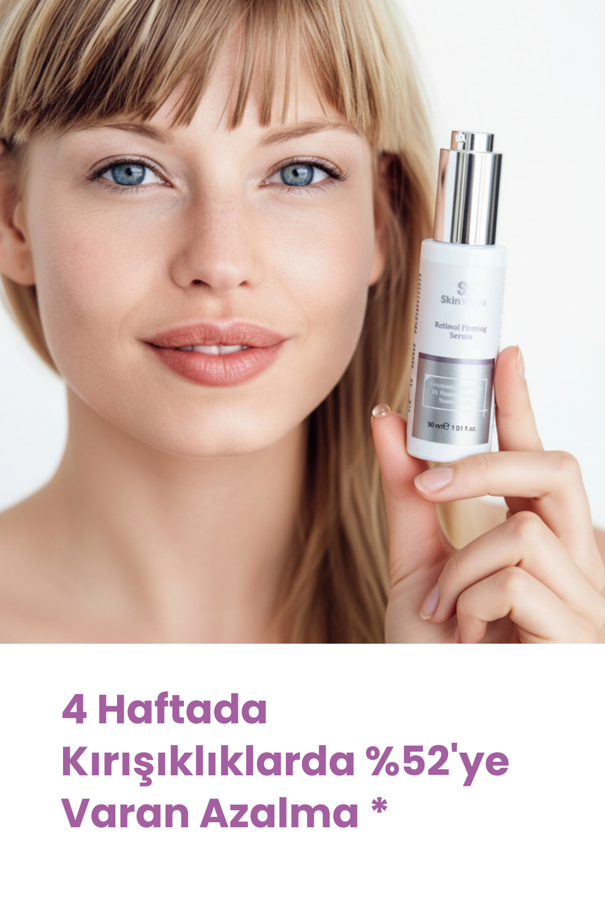 Yaşlanma ve Kırışıklık Karşıtı Sıkılaştırıcı Retinol Serum Hyaluronik Asit ve Niasinamid 30 ml — 1.04 — تصویر 3 از 8
