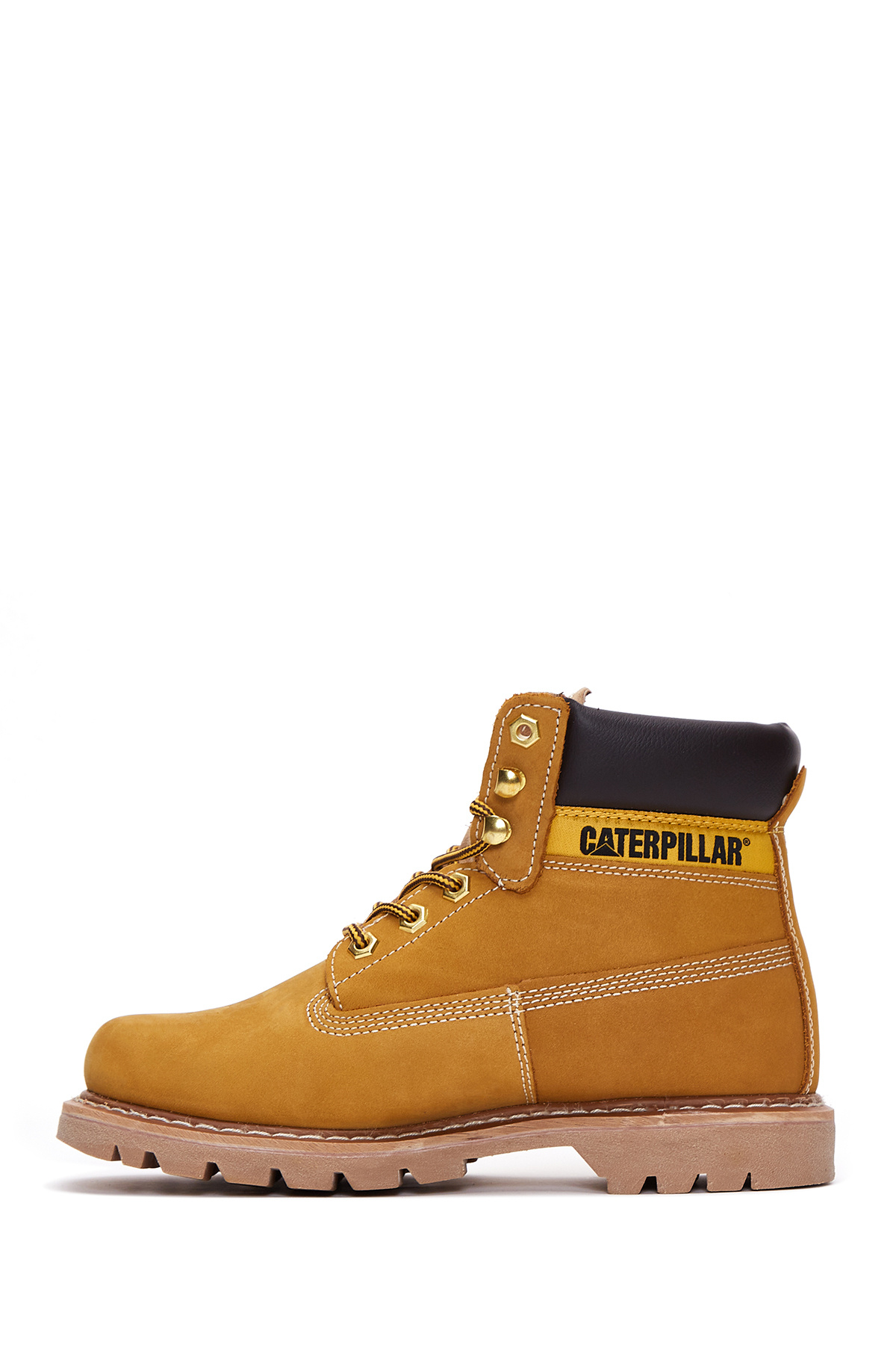 Caterpillar Erkek Hardal Colorado Nubuk Deri Bot 015M100031 görsel 2