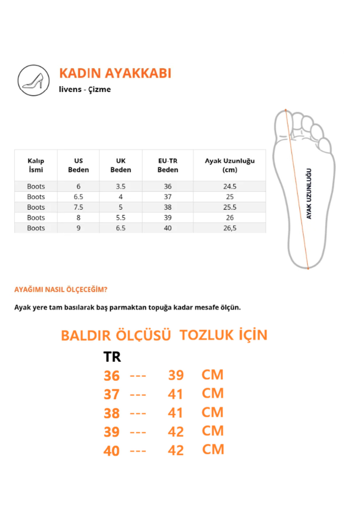 livens  Kadın Kahve Tozluklu Çizme Topuklu Tak Çıkar Aparatlı Çizme Bot Topuklu Sivri Burun Fermuarlı Boots - Görsel 2