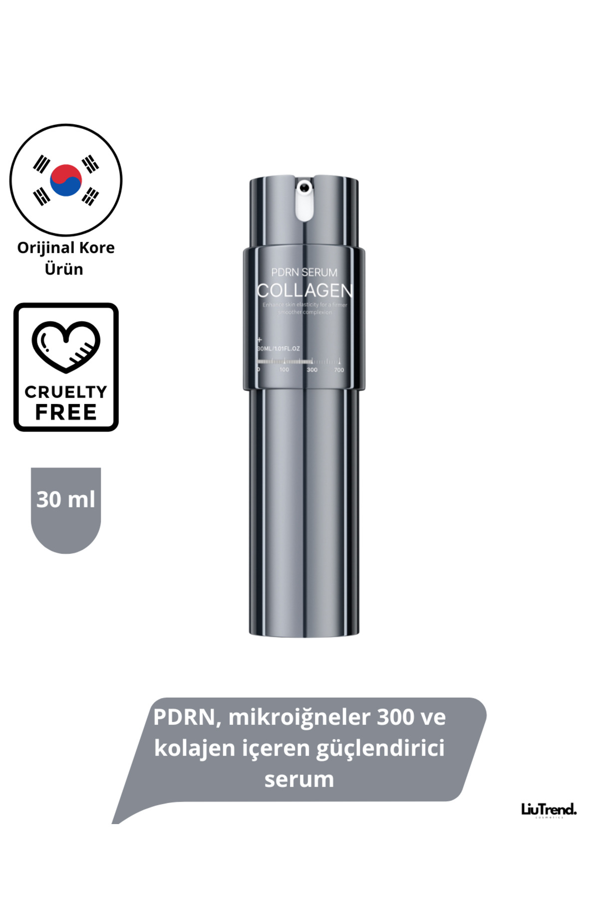 Sudee 300 Collagen Pdrn Elasticity Serum 30 ml Pdrn, Mikroiğneler Ve Kolajen Içeren Güçlendirici Serum — SU012
