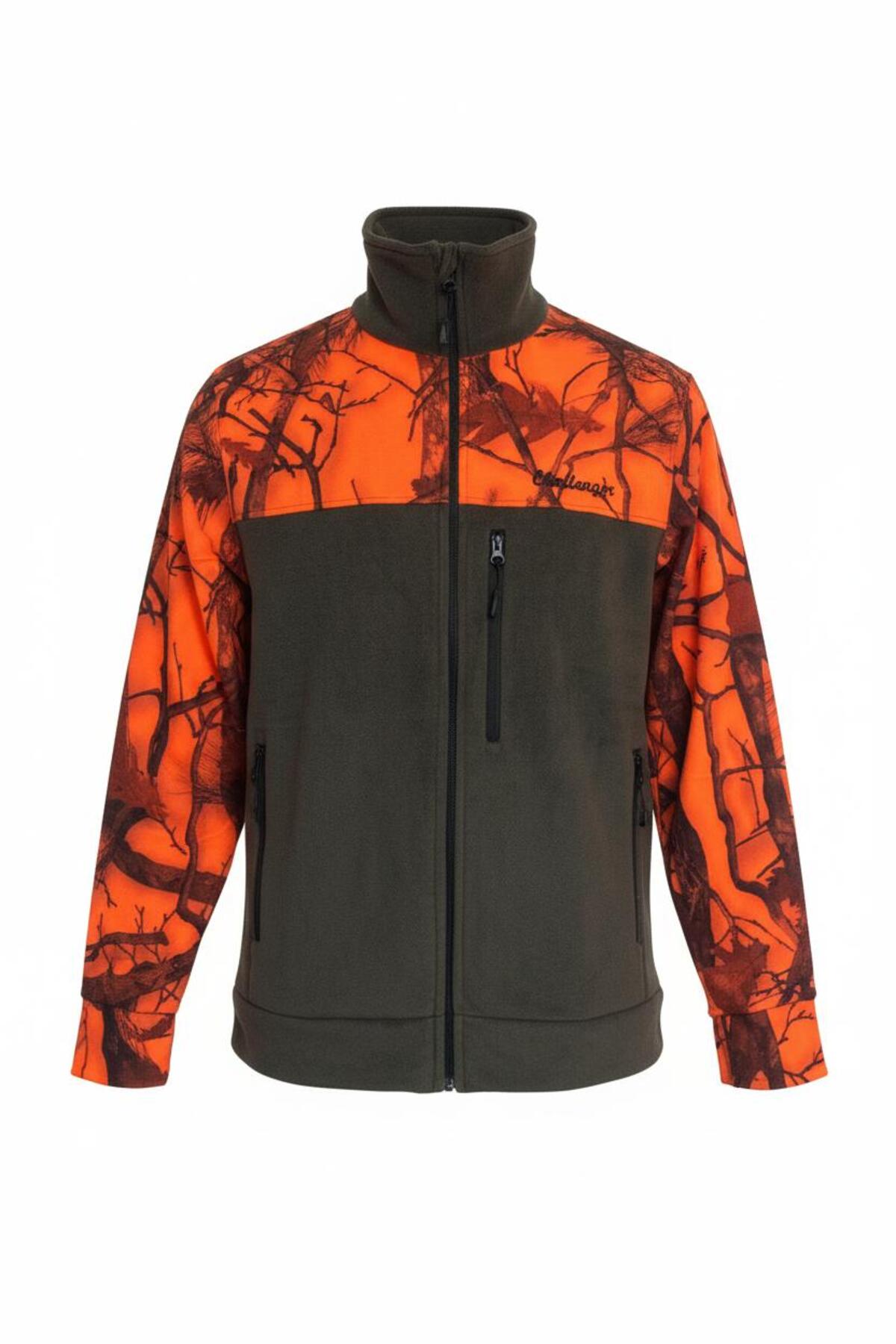 Tough Challenger Outdoor Polar Avcı Montu · Turuncu-Haki · Üç