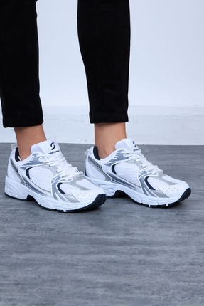 infinite8 530 Kadın, Erkek, Unisex Ortopedik Triko Yürüyüş Spor Ayakkabısı, G...