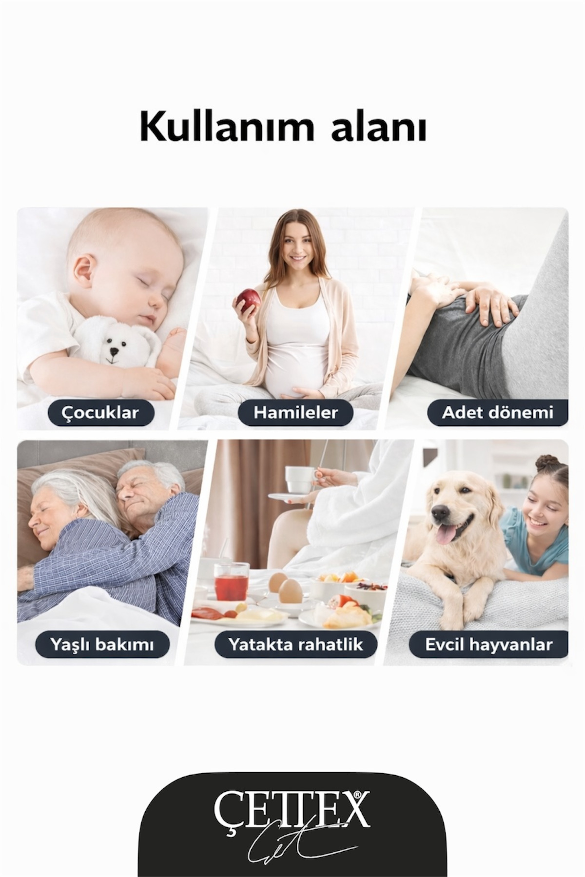 ÇETTEX BABY %100 Pamuk Sıvı Geçirmez Fitted Bebek Ve Çocuk Yatağı Koruyucu Alez fotoğrafı 7 (önizleme)
