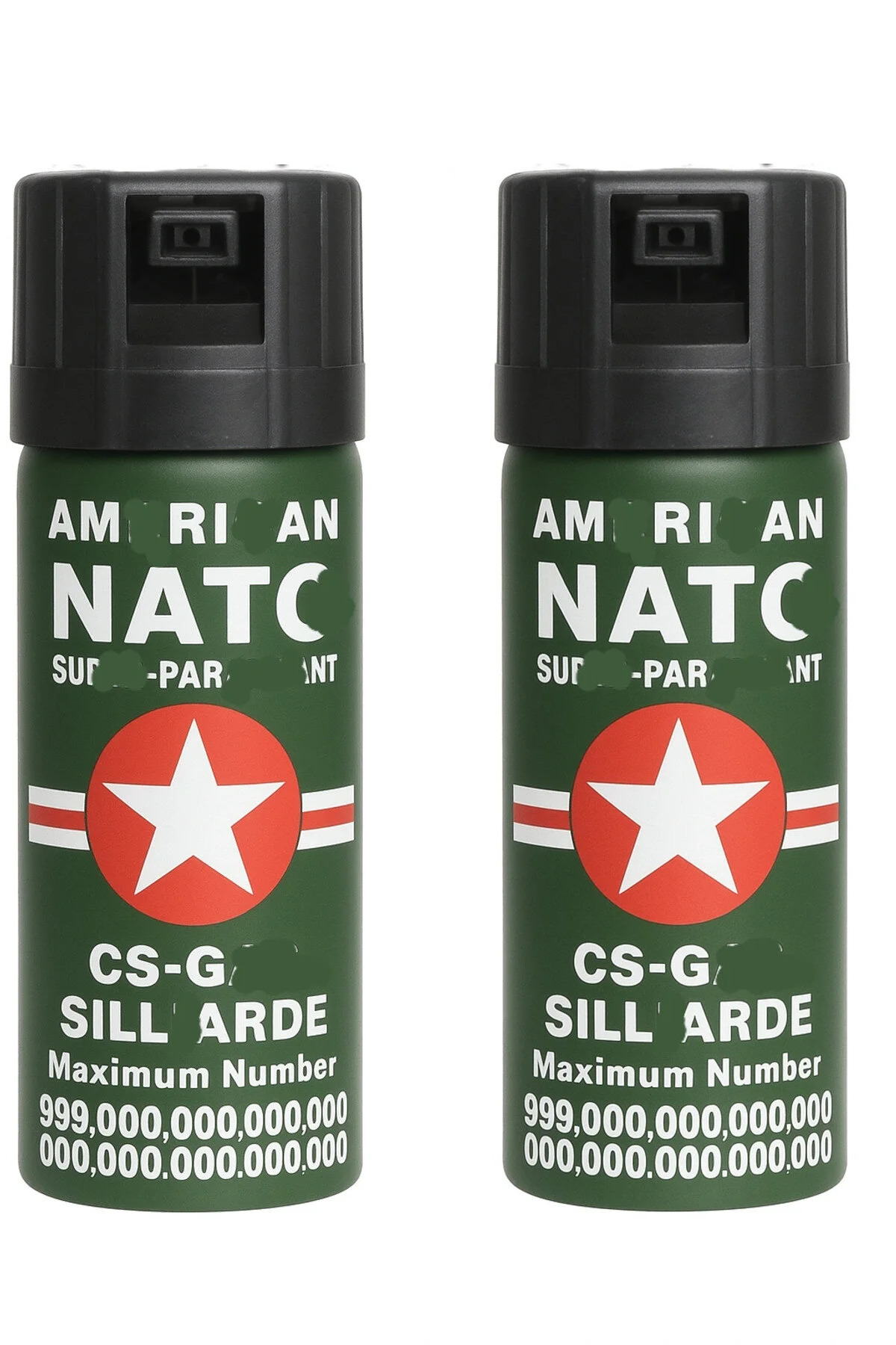 NOMOTHETIC 2 Adet Biber Kişiselsavunma Gazı Sprey | SKT 2030