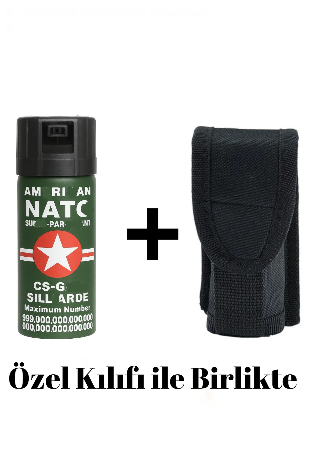 NOMOTHETIC 1 Adet Biber Kişiselsavunma Gazı Sprey ve Özel Kılıfı | SKT 2030