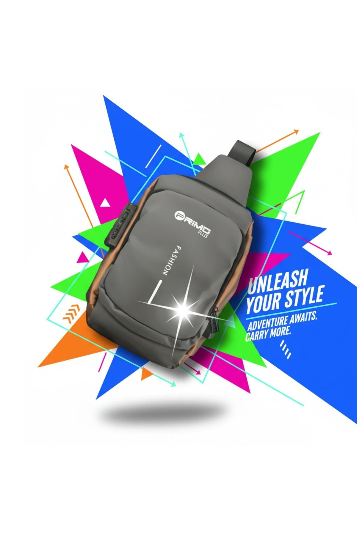 حقيبة ظهر مضادة للسرقة، مقاومة للماء، بنية مع سودا...