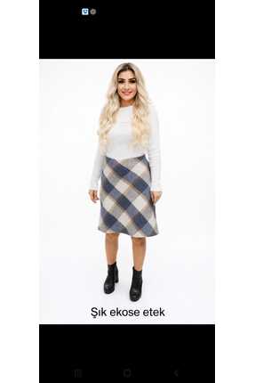 Enerji giyim Oduncu gömleği kalem etek