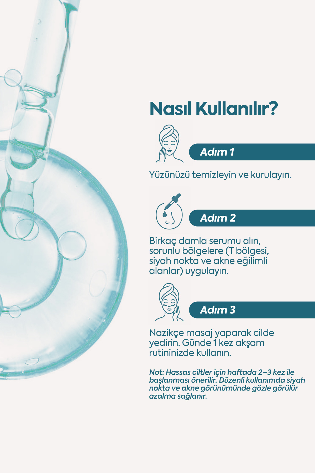 Siyah Nokta Ve Karşıtı, Önleyici Serum, Niasinamid Ve Çinko — akne serum — تصویر 8 از 8