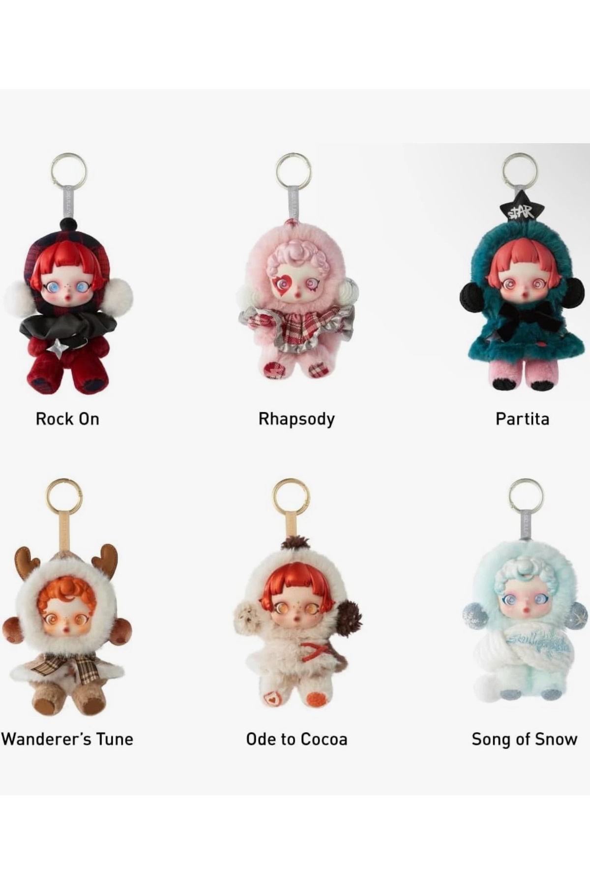 SKULLPANDA Winter Symphony シークレット MyBalliStore Skullpanda Winter Symphony Serisi 1 Paket Orijinal