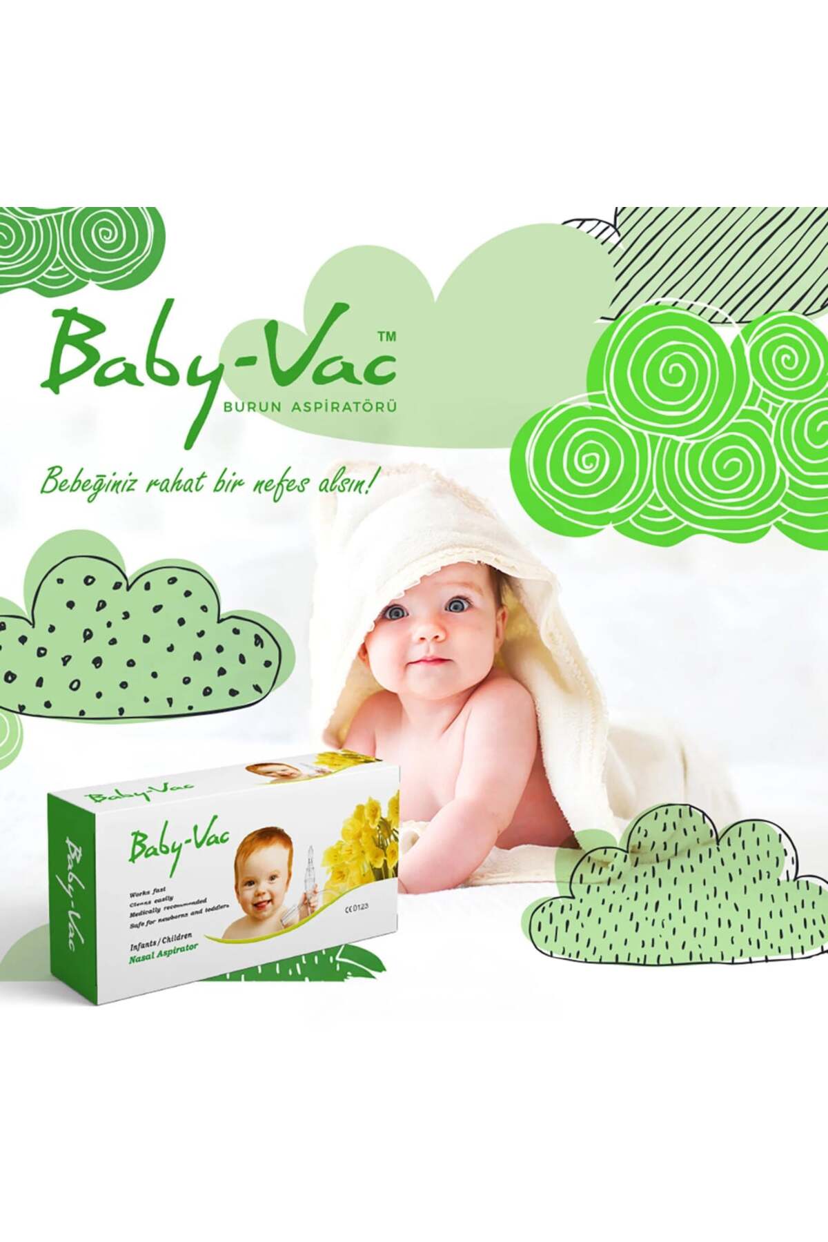 Babyvacc Baby-Vac Burun Aspiratörü fotoğrafı 4 (önizleme)