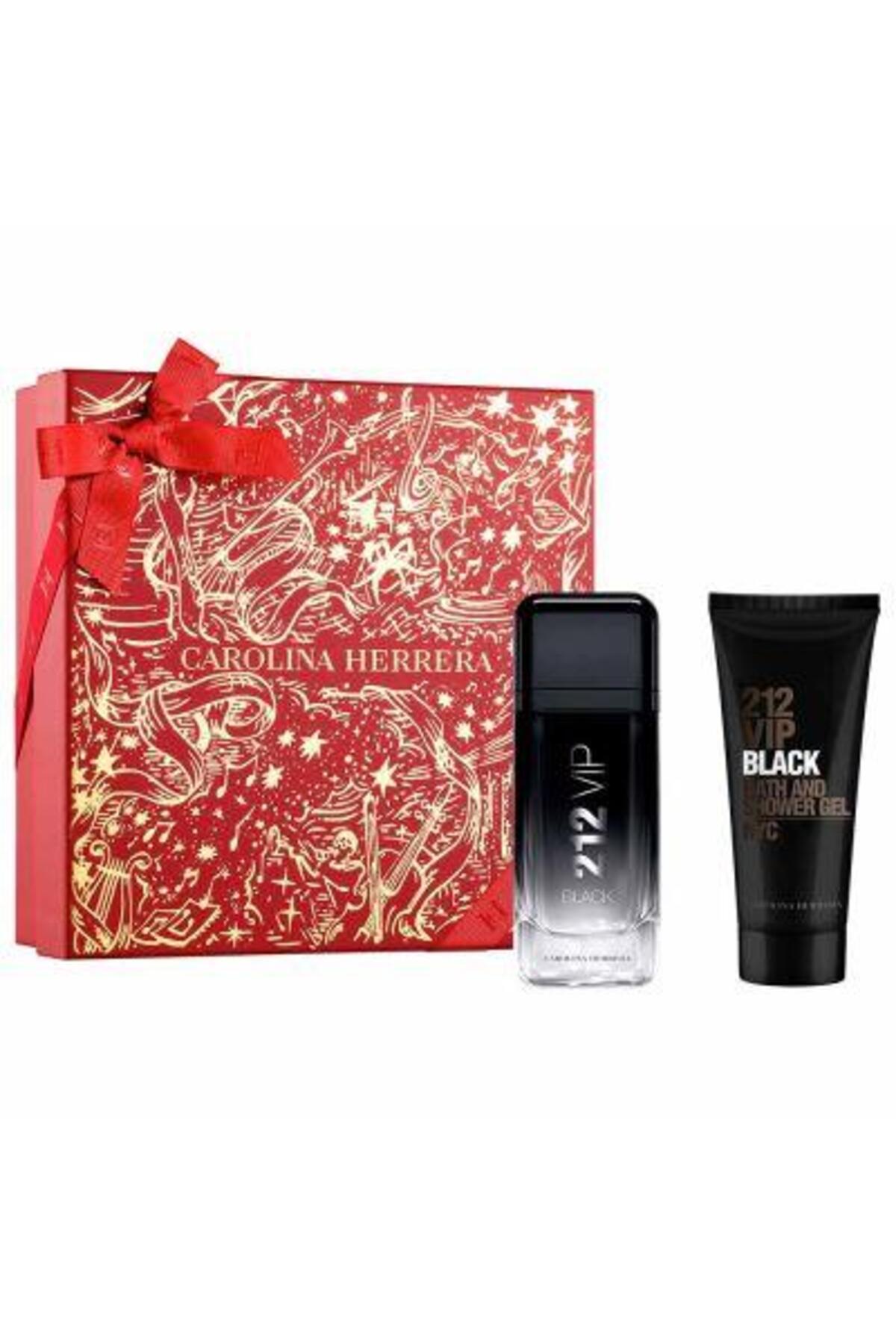Carolina Herrera 212 Vip Men Black 100 ml Edp 100 ml Set - Fiyatı