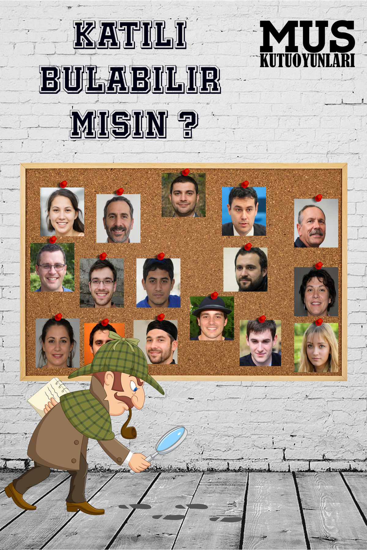 MUS Kutu Oyunları 5 Farklı Dava Tek Pakette Dedektif Oyunu Katil Kim Suçlu Bulma Kutu Oyunu Zor Seviye Dava Dosyası fotoğrafı 3 (önizleme)