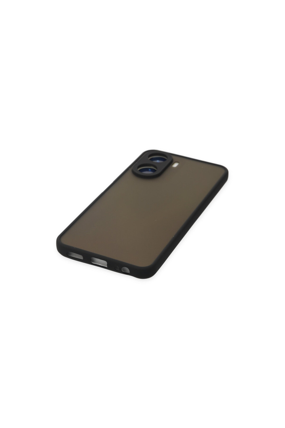 Vivo Y16 İçin Uyumlu Buzlu Tasarım Renkli Tuş Mat Tasarım Sararmaz Kılıf