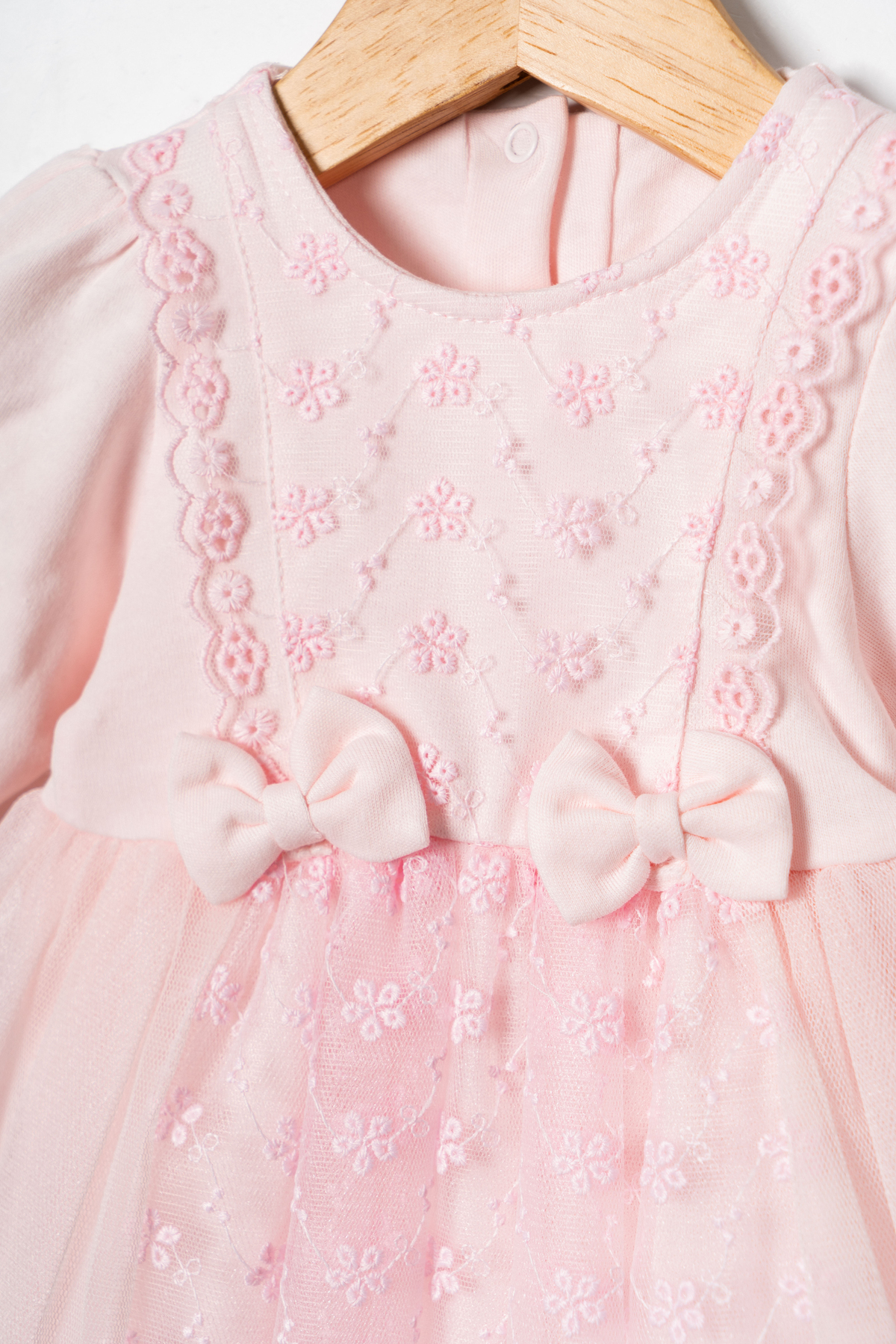 Miniday Baby Kız Bebek Mevlütlük Elbise Bandanalı Dantelli Yeni doğan Hastane çıkışı Gelinlik Abiye Mevlitlik 68 fotoğrafı 4 (önizleme)