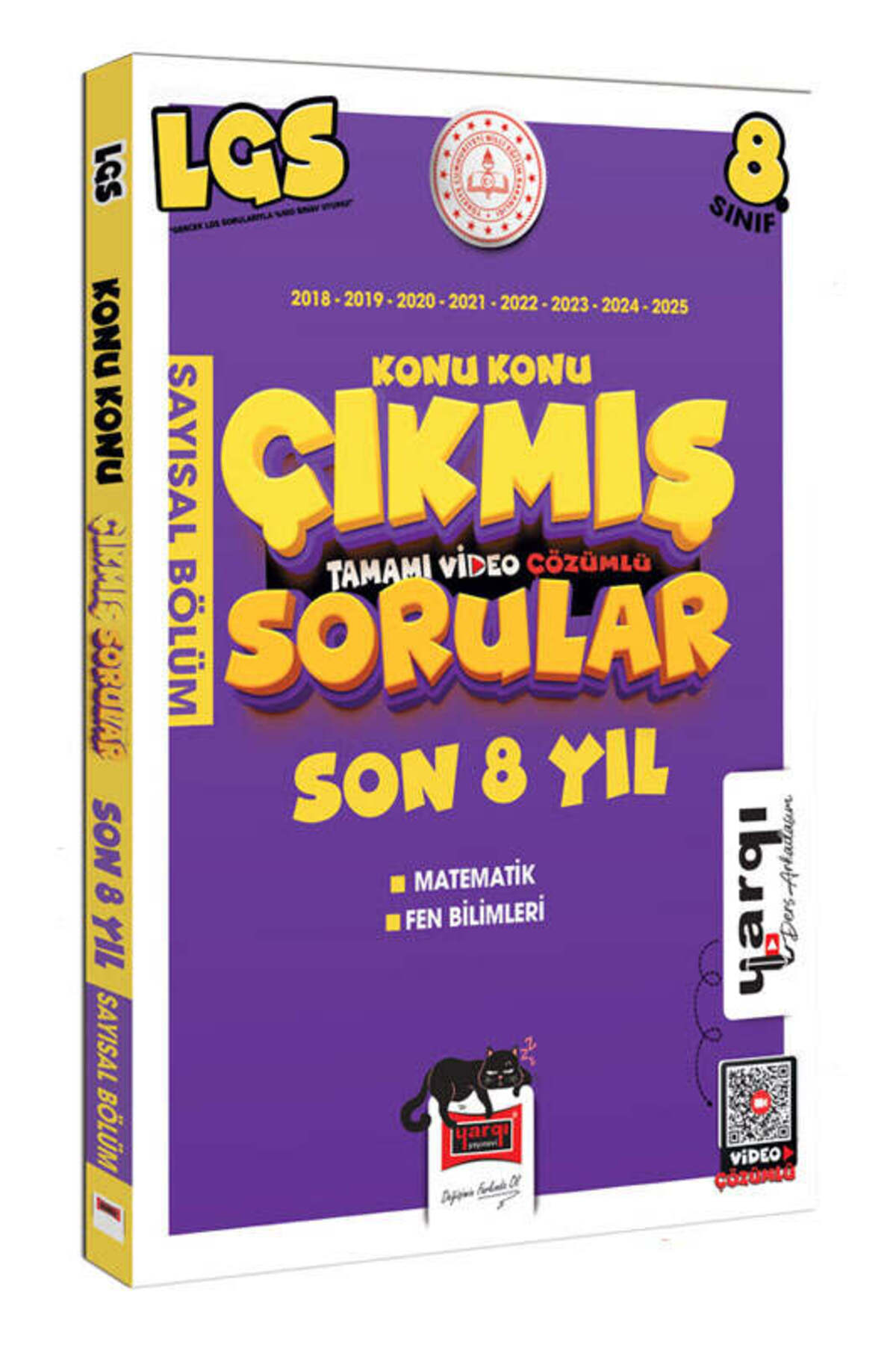 Yargı Yayınları Yargı Ders Arkadaşım 8.Sınıf LGS 2018-2025 Konu