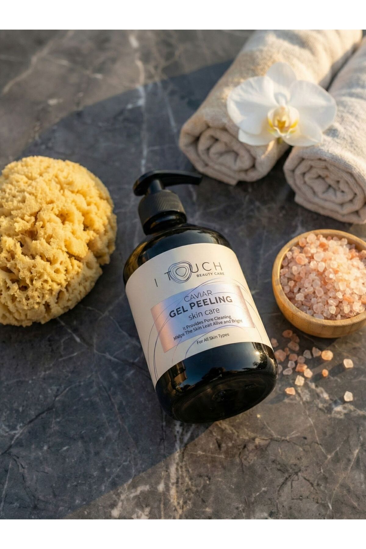 ژل لایه بردار طبیعی عصاره خاویار آی تاچ برای پاکسازی عمیق پوست و رفع جوش های سرسیاه و بازسازی پوست — itouchgelpeeling — تصویر 3 از 3