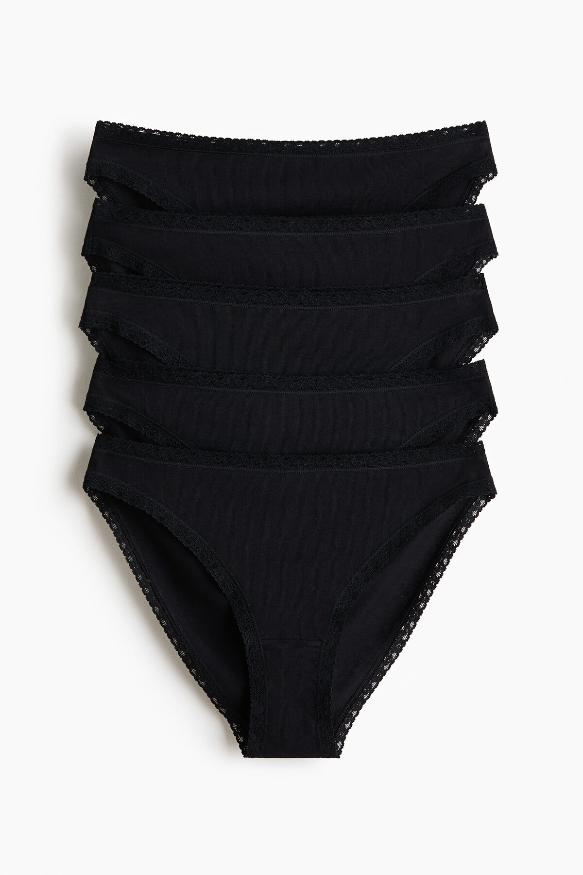 H&M 5'li Pamuklu Külot